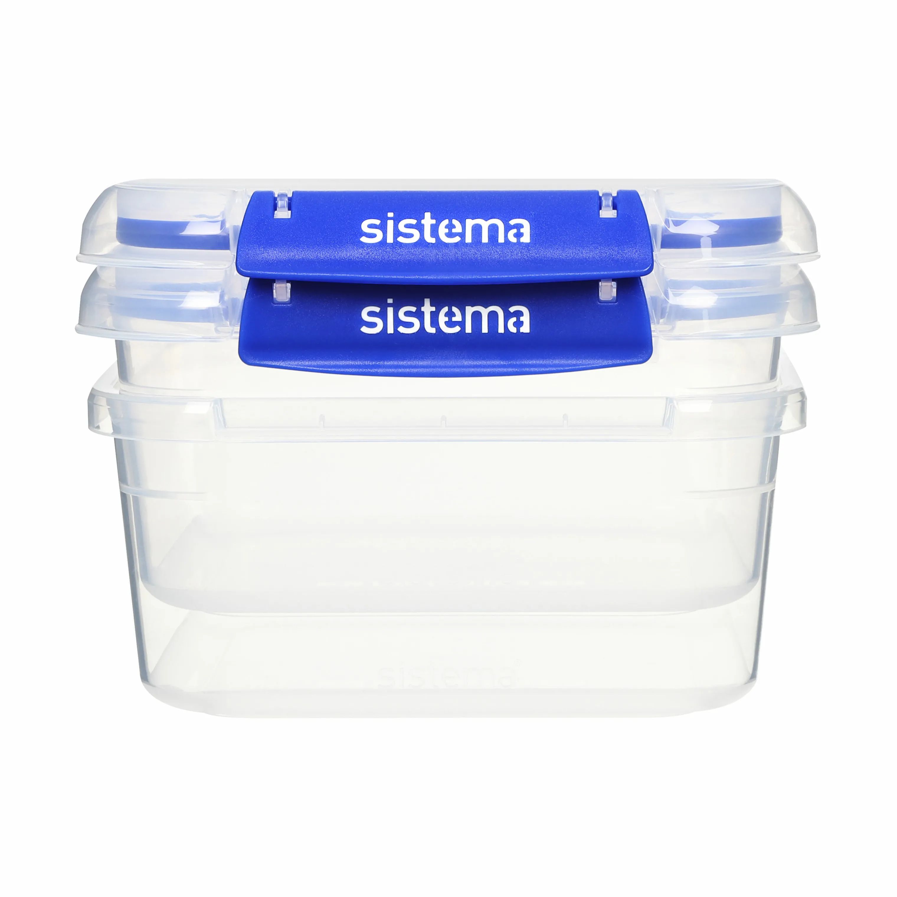 Sistema Opbevaringsbokse Square Klip It Plus Klip It Plus Opbevaringsboks - 2 stk. i 2 stk. x 1.15 L, 1