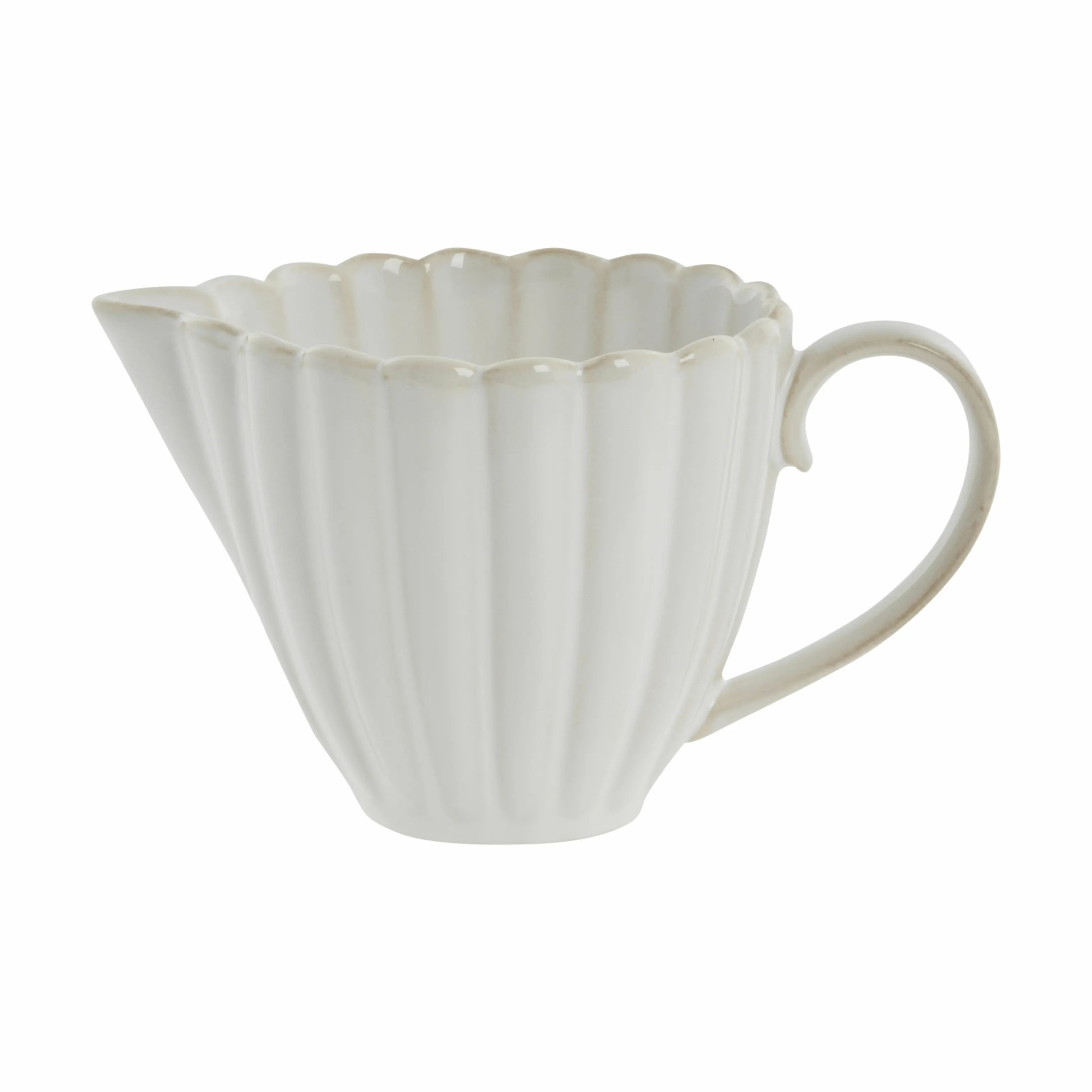 Lene Bjerre Mælke- og flødekander Camille Mælkekande i Off White, 1