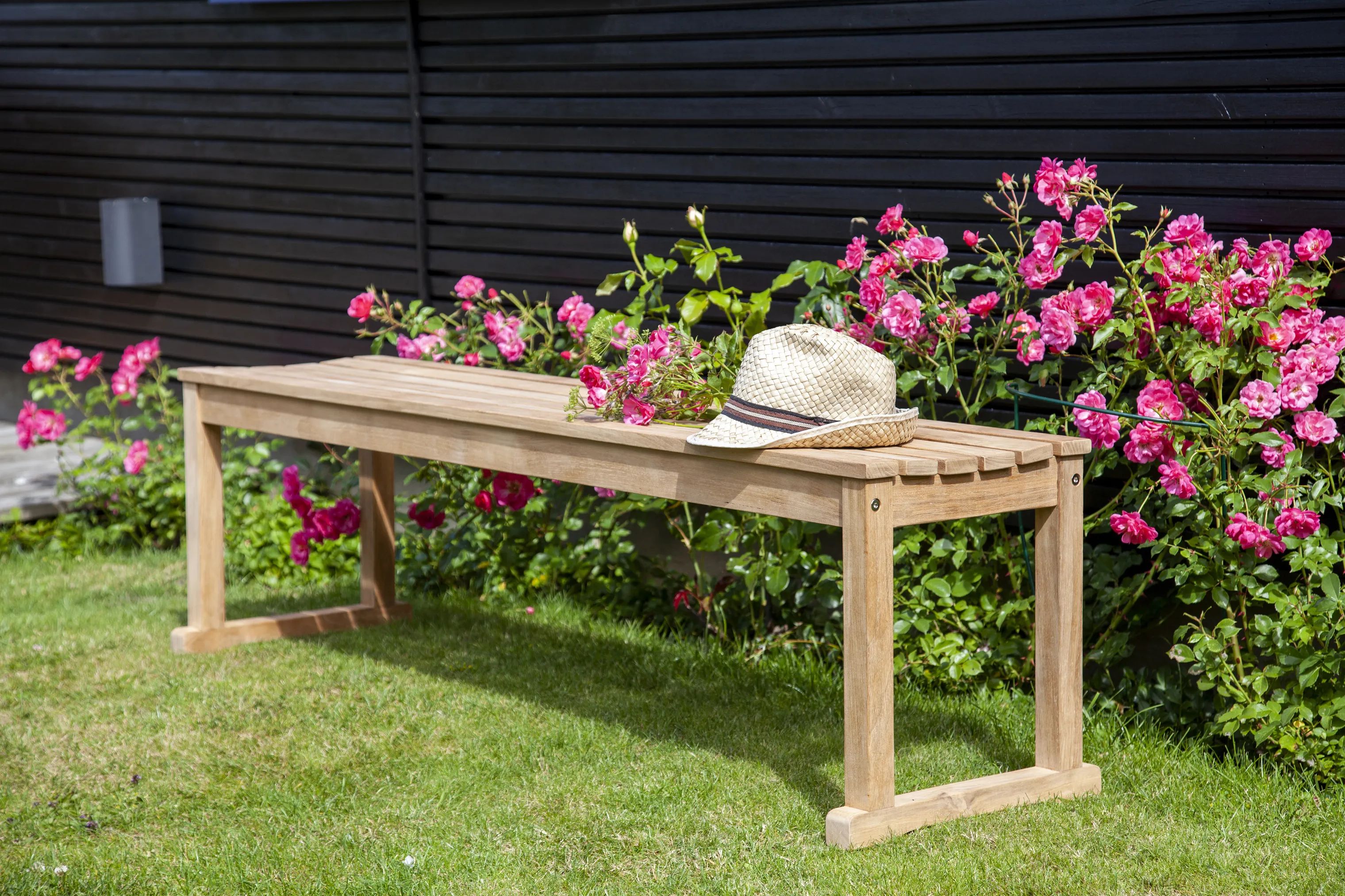 cinas Havebænke Indoor/Outdoor Vega Bænk i Træ, 150 cm, 2