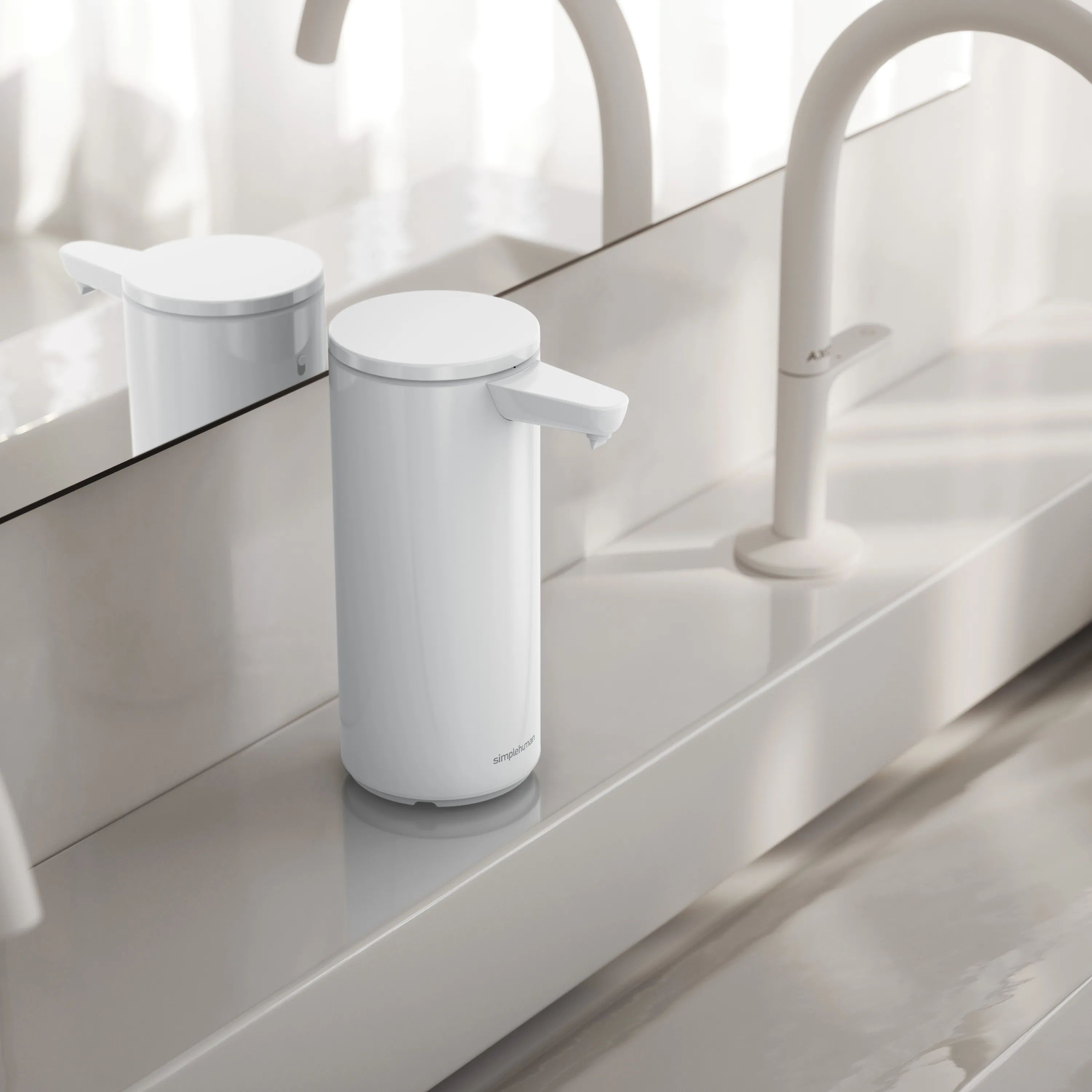 Simplehuman Sæbedispensere Sæbedispenser m. Sensor i Hvid, 2
