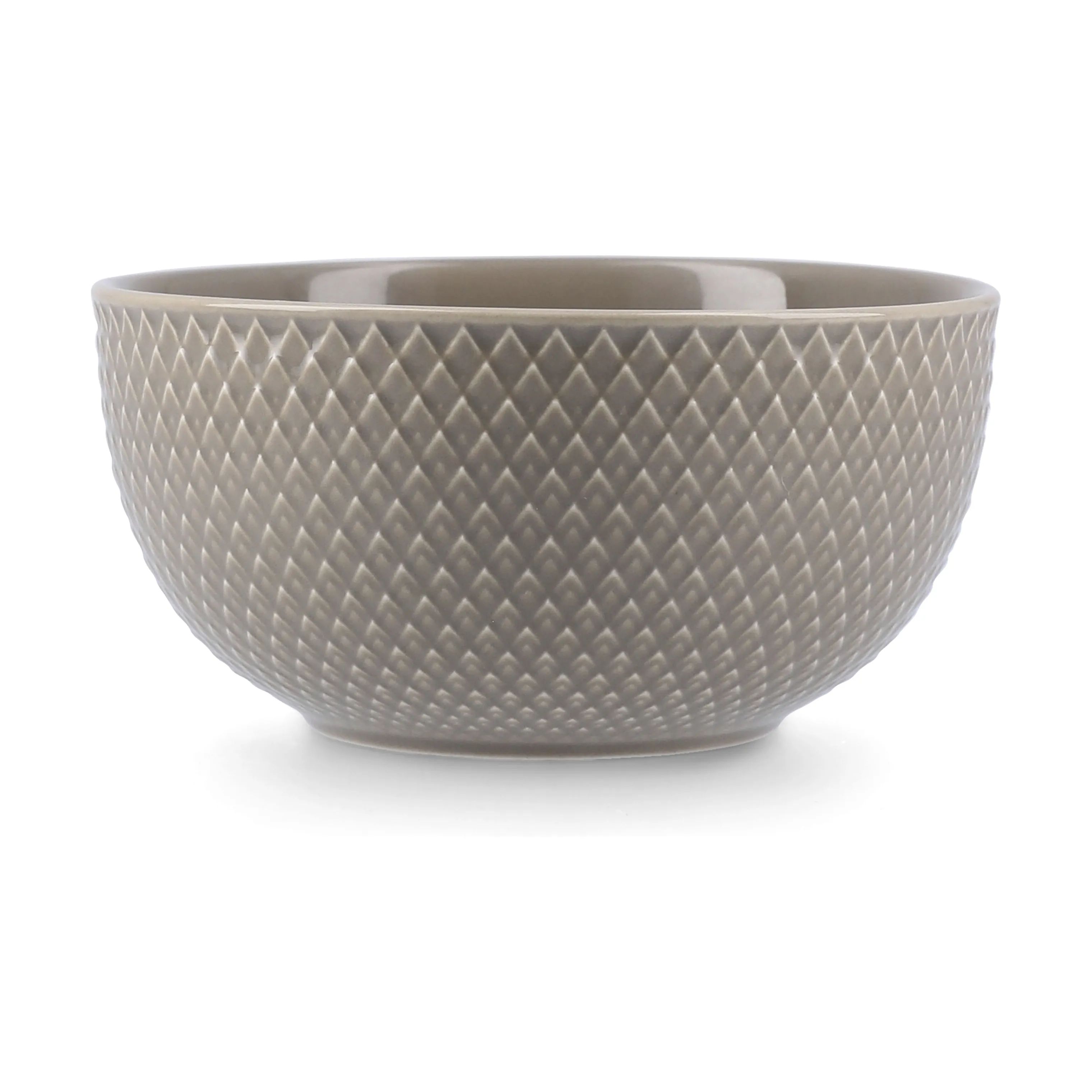 Lyngby Porcelæn Skåle Rhombe Earth Skål i Clay, 1