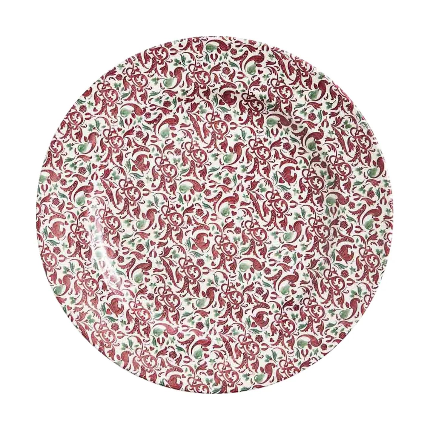 Spode Serveringsfade Yuletide Serveringsfad i Rød/grøn/hvid, 1
