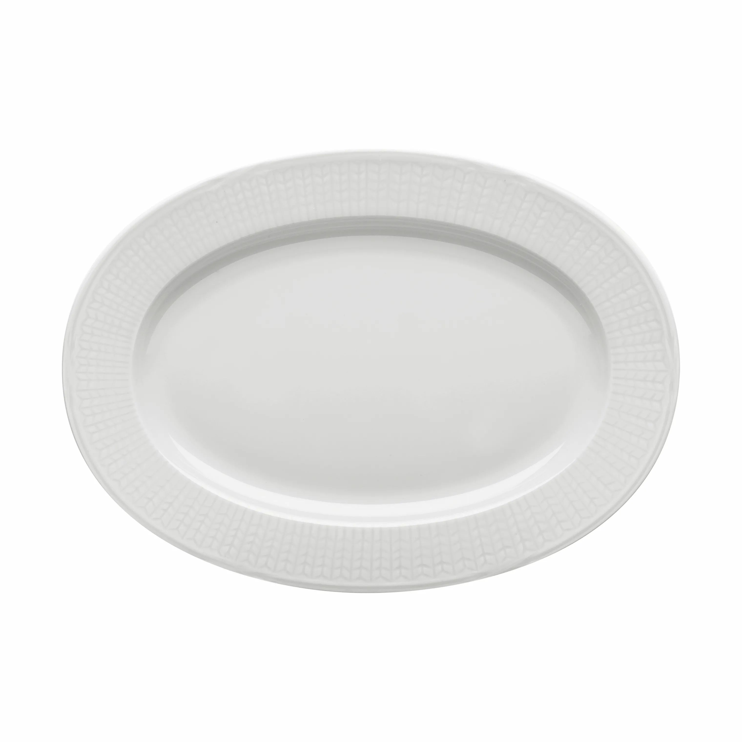 Rörstrand Serveringsfade Swedish Grace Fad i Snehvid, 32 cm, 1