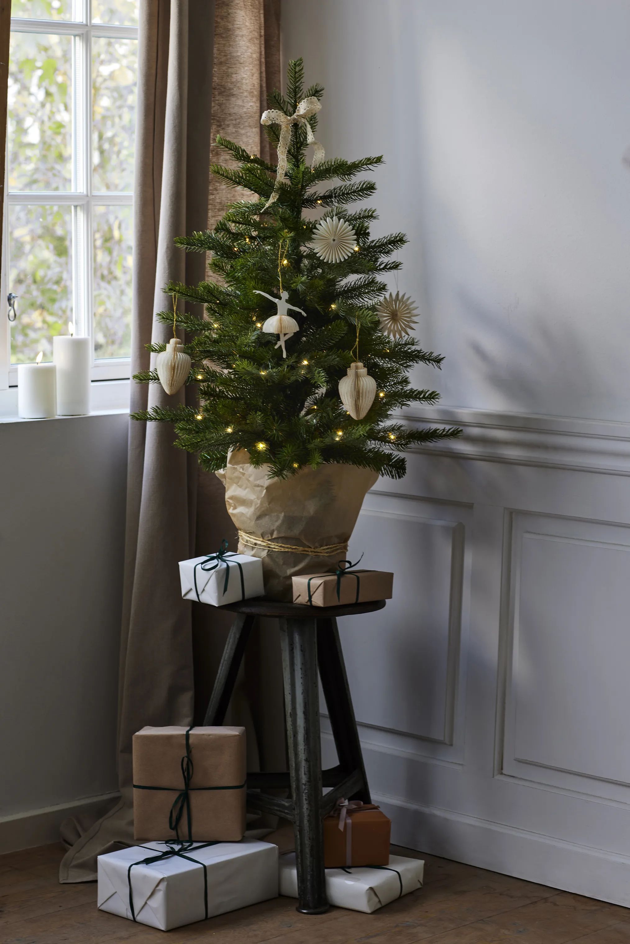 Casa Christmas Juletræer Grandis Fir kunstigt Juletræ i Potte i 90 cm, 5
