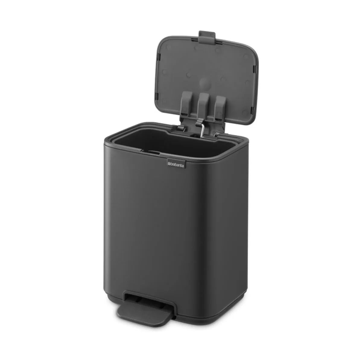 Brabantia Pedalspande Bo Pedalspand i Grå, 4 L, 5