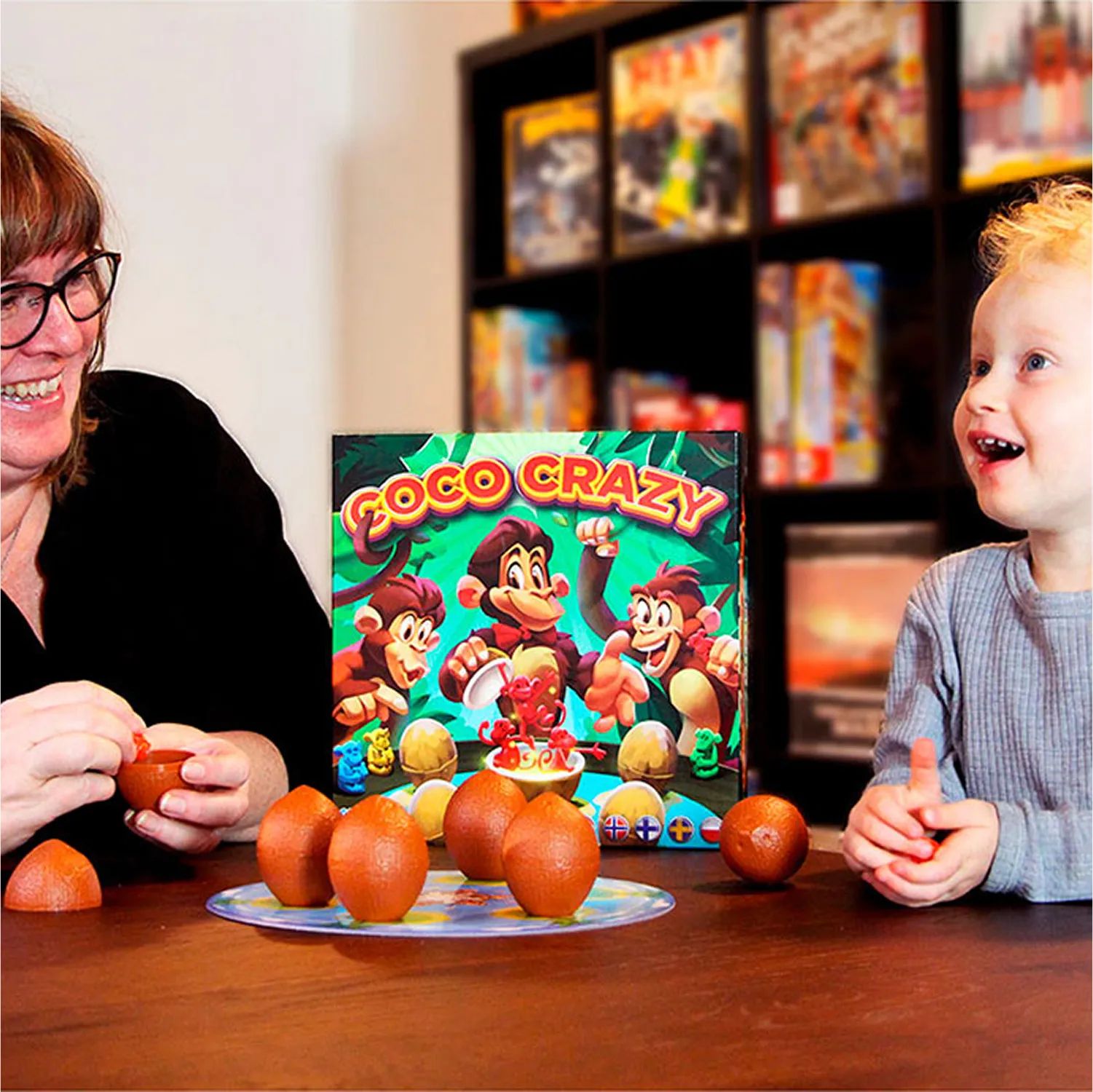Spilbræt Spil Brætspil - Coco Crazy i Multifarvet, 2