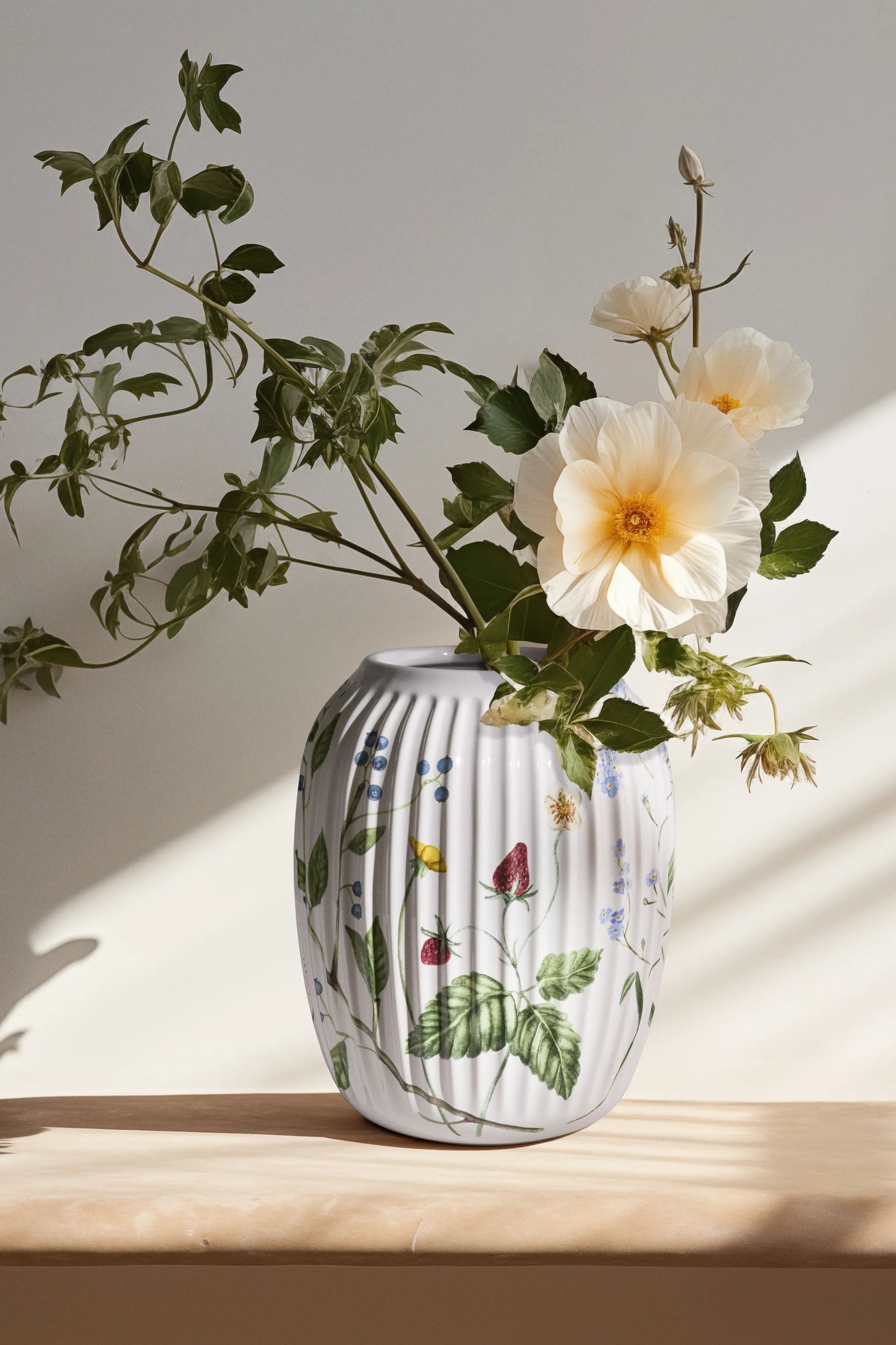 Kähler Vaser Hammershøi Sommer Vase i Symphony, 2