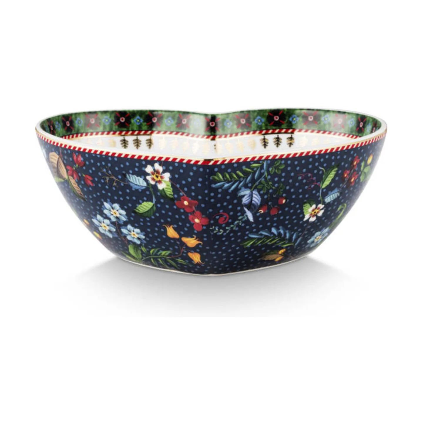 PIP Studio Ovnfaste fade Berry Blues Hjertefad i B14,5 x L16 cm, 1