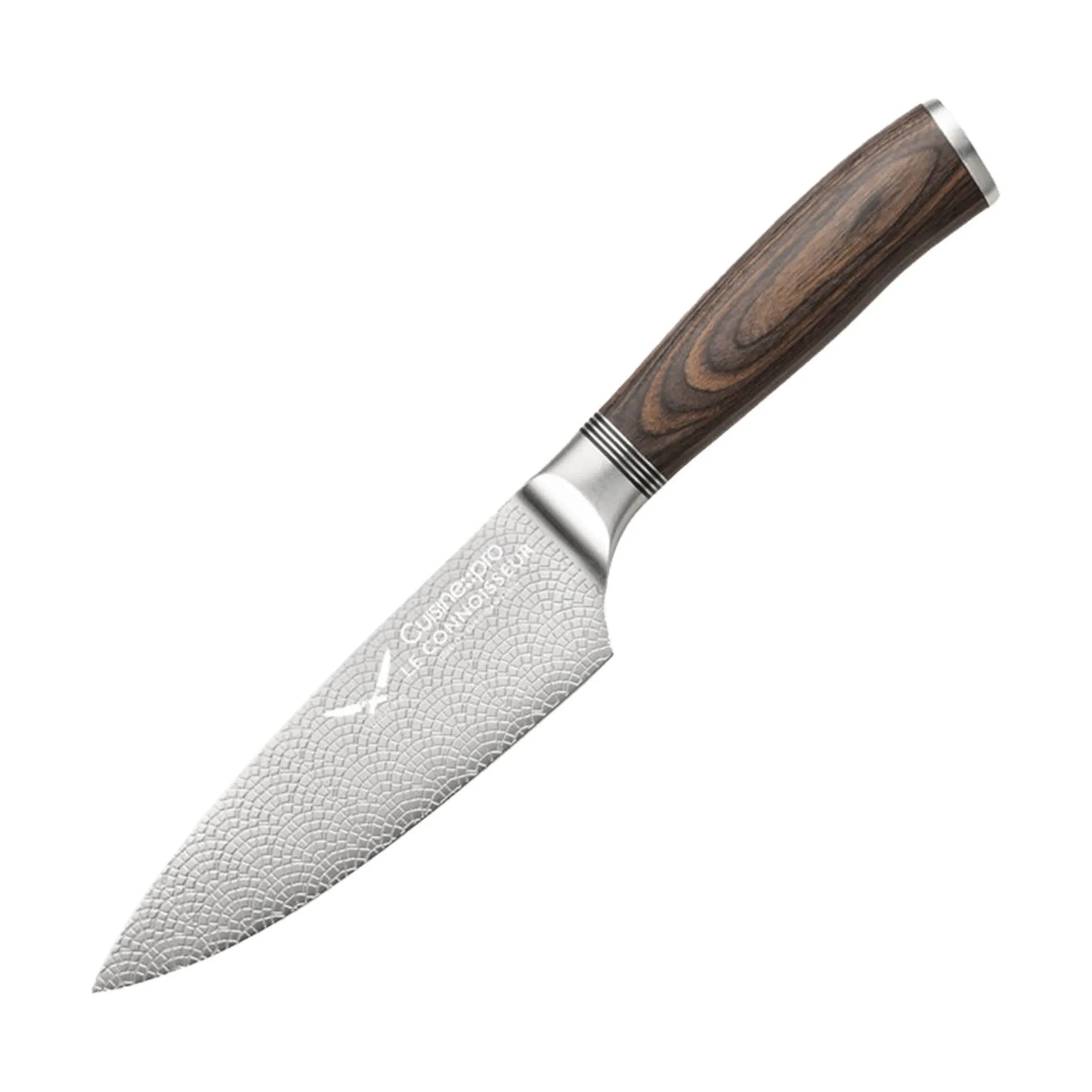 THE CUSTOM CHEF™ Kokkeknive Cuisine::pro Le Connoisseur Kokkekniv i Brun, 15 cm, 1