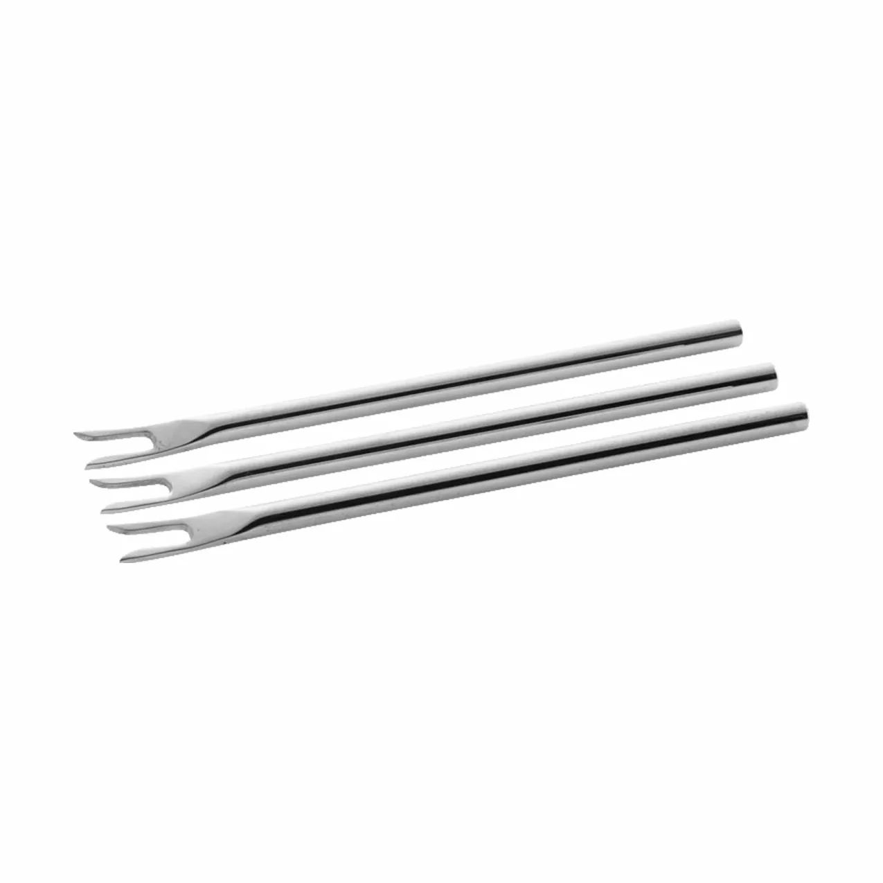 Eva Trio Pålægsgafler Pålægsgaffel - 3 stk. i Sølvfarvet, 11 cm, 1