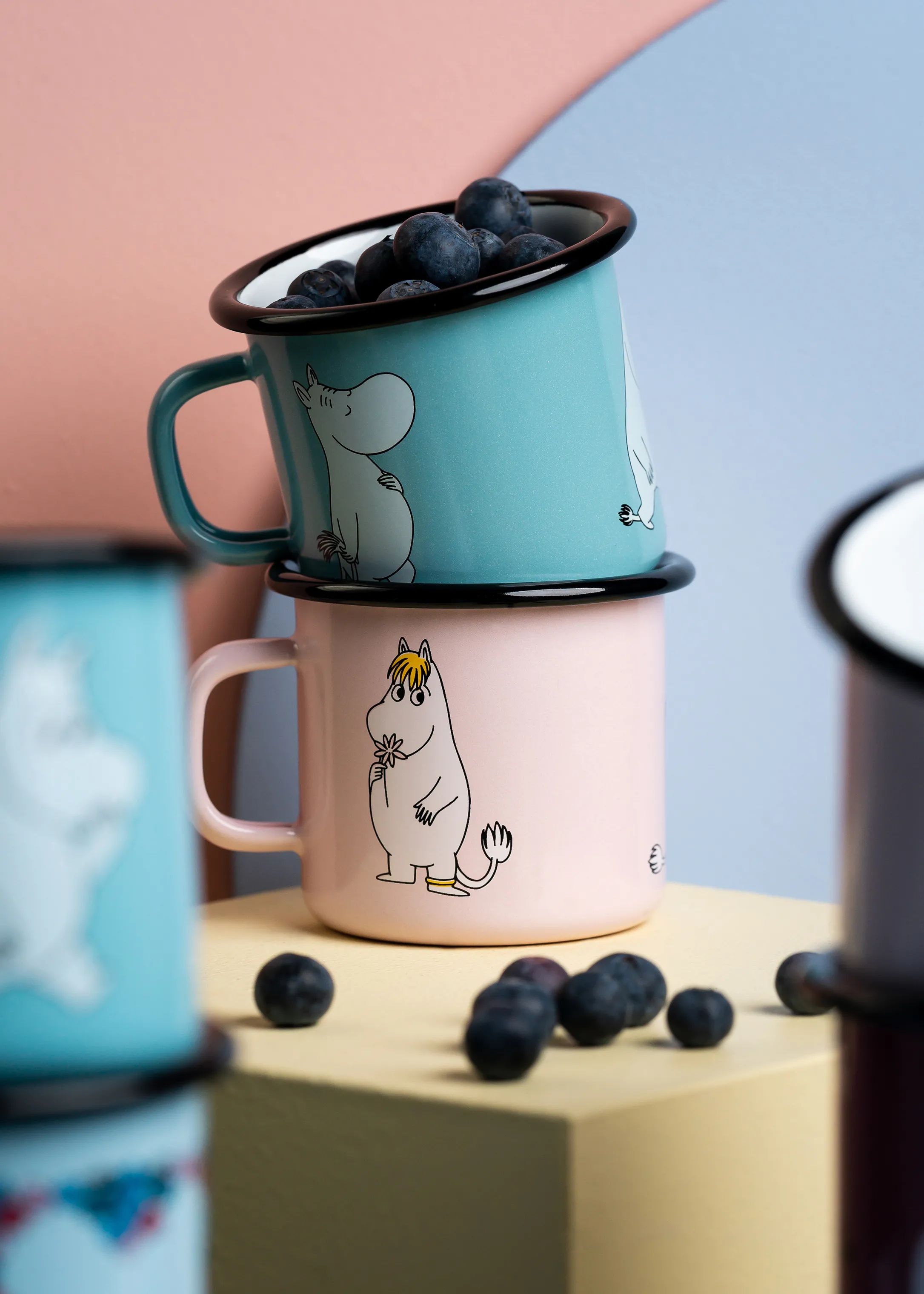 Muurla Krus og kopper med hank Moomin Krus - Snorkmaiden Retro i Snorkmaiden Retro, 25 cl, 2