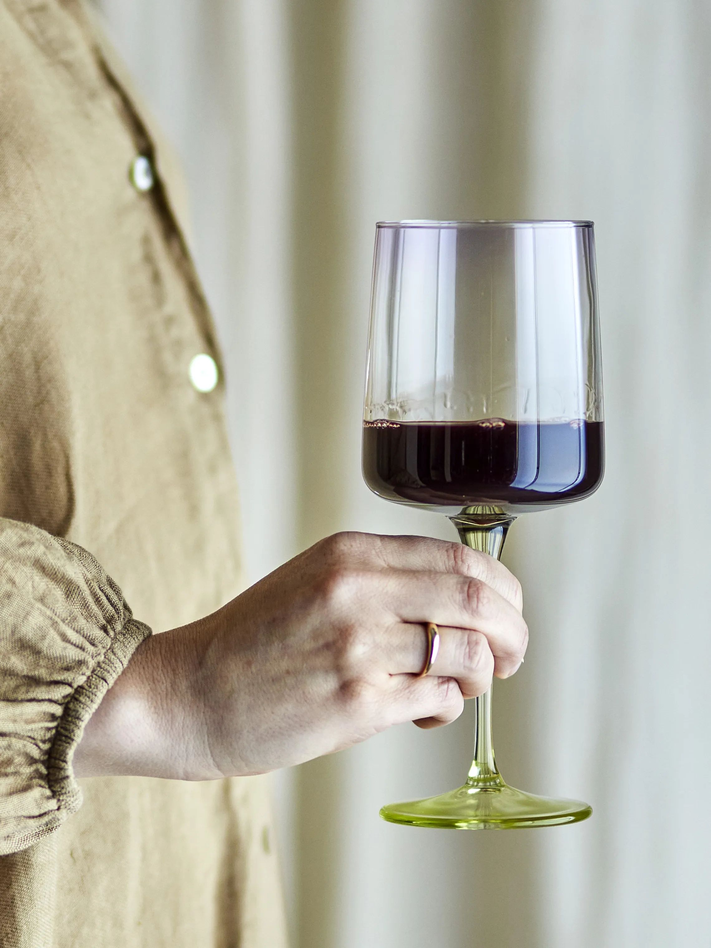 Bloomingville Hvidvinsglas Luciana Vinglas - 6 stk. i Lilla, 3