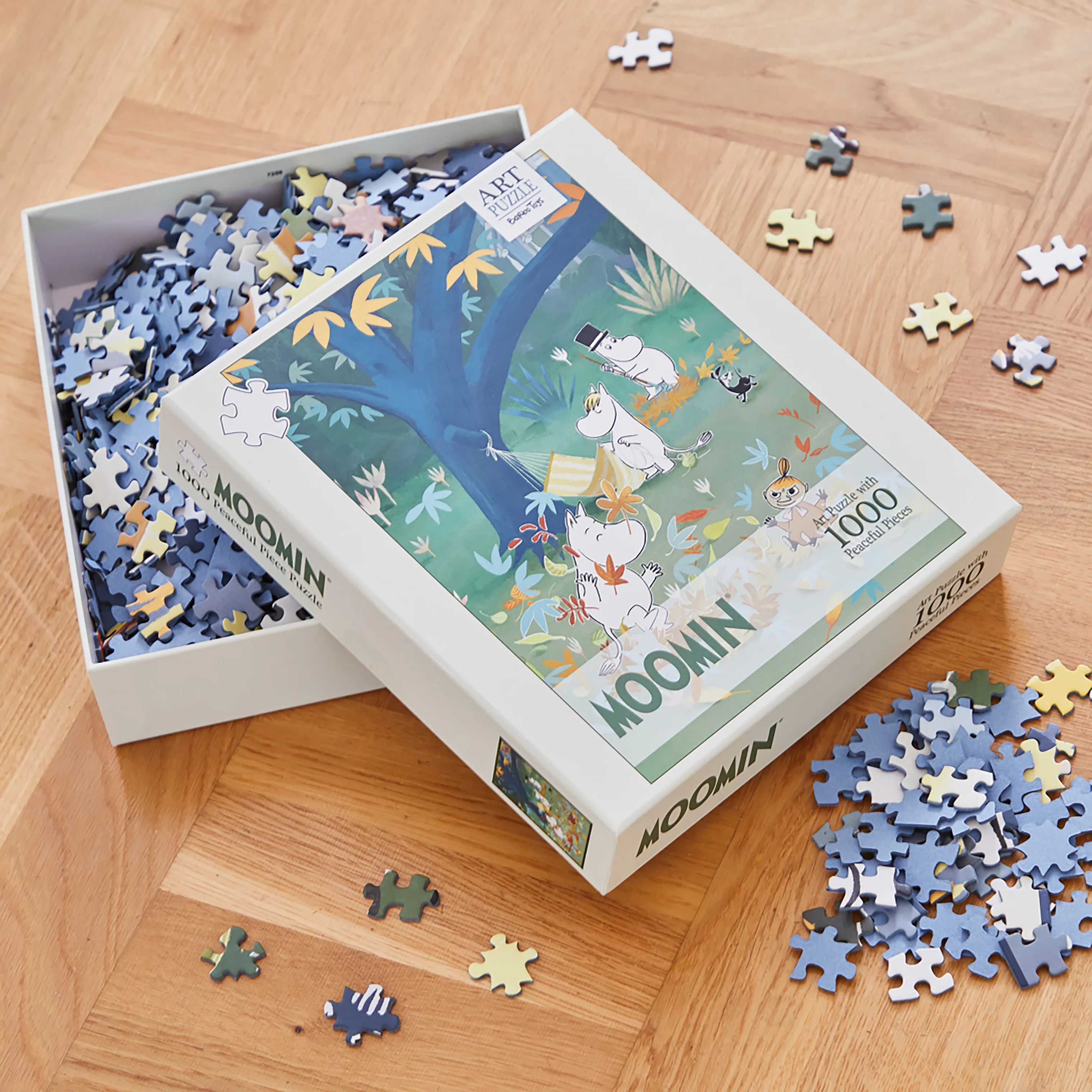 Barbo Toys Puslespil Moomin Puslespil - Leg i skoven i Multifarvet, 2