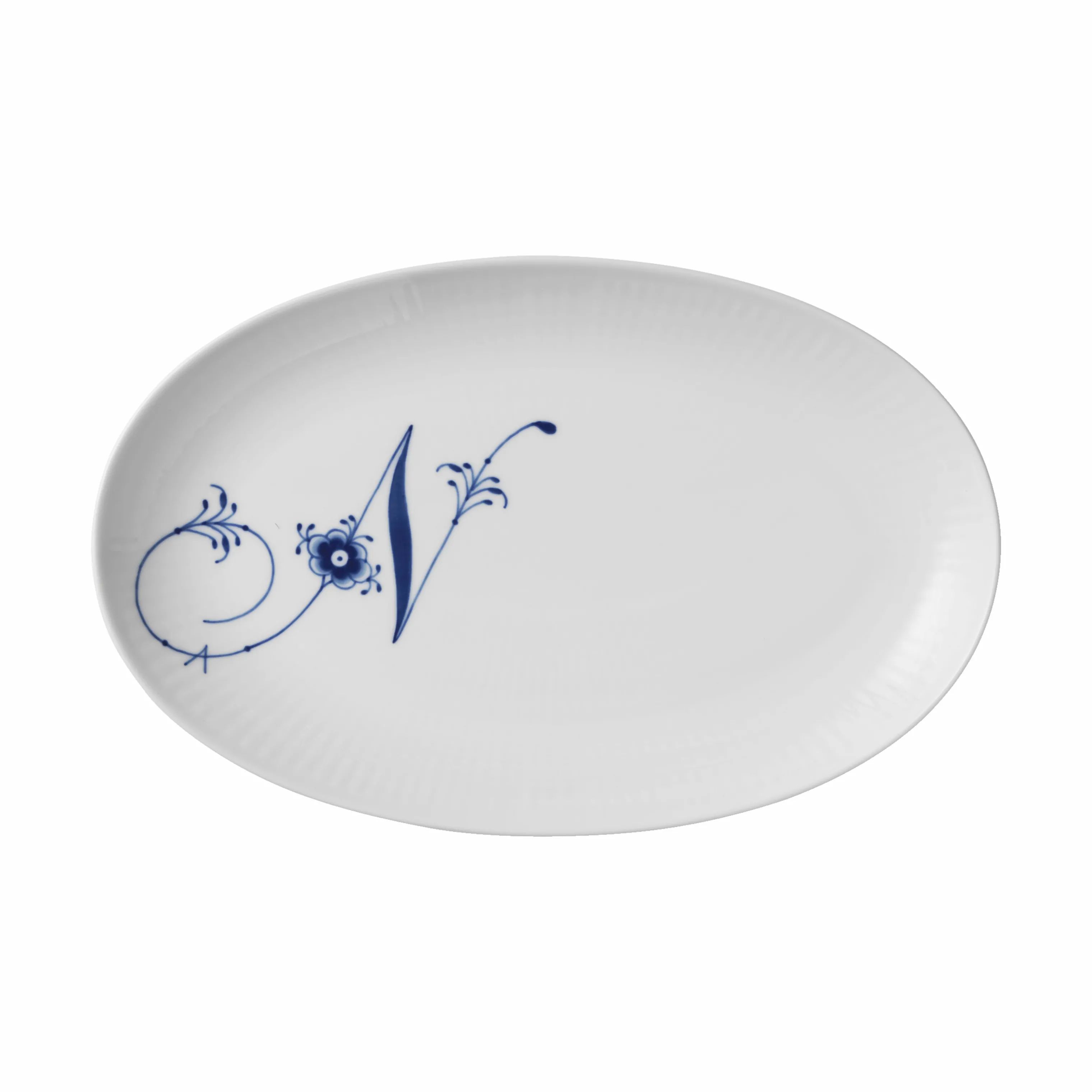 Royal Copenhagen Frokosttallerkener Alfabet kollektion Tallerken - N i N tallerken, 1