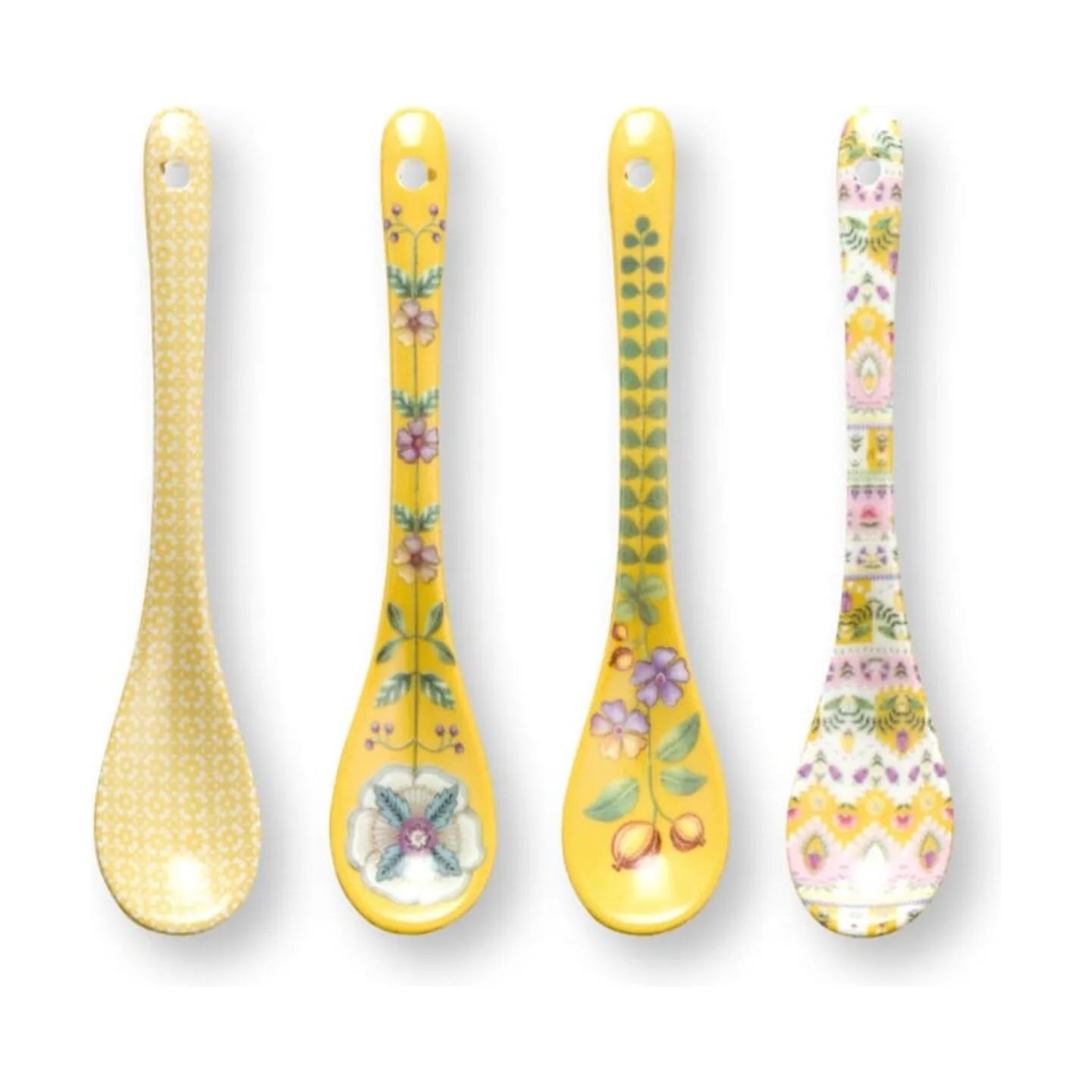 PIP Studio Kaffe- og teskeer Lily & Lotus Teskeer i Yellow, 1