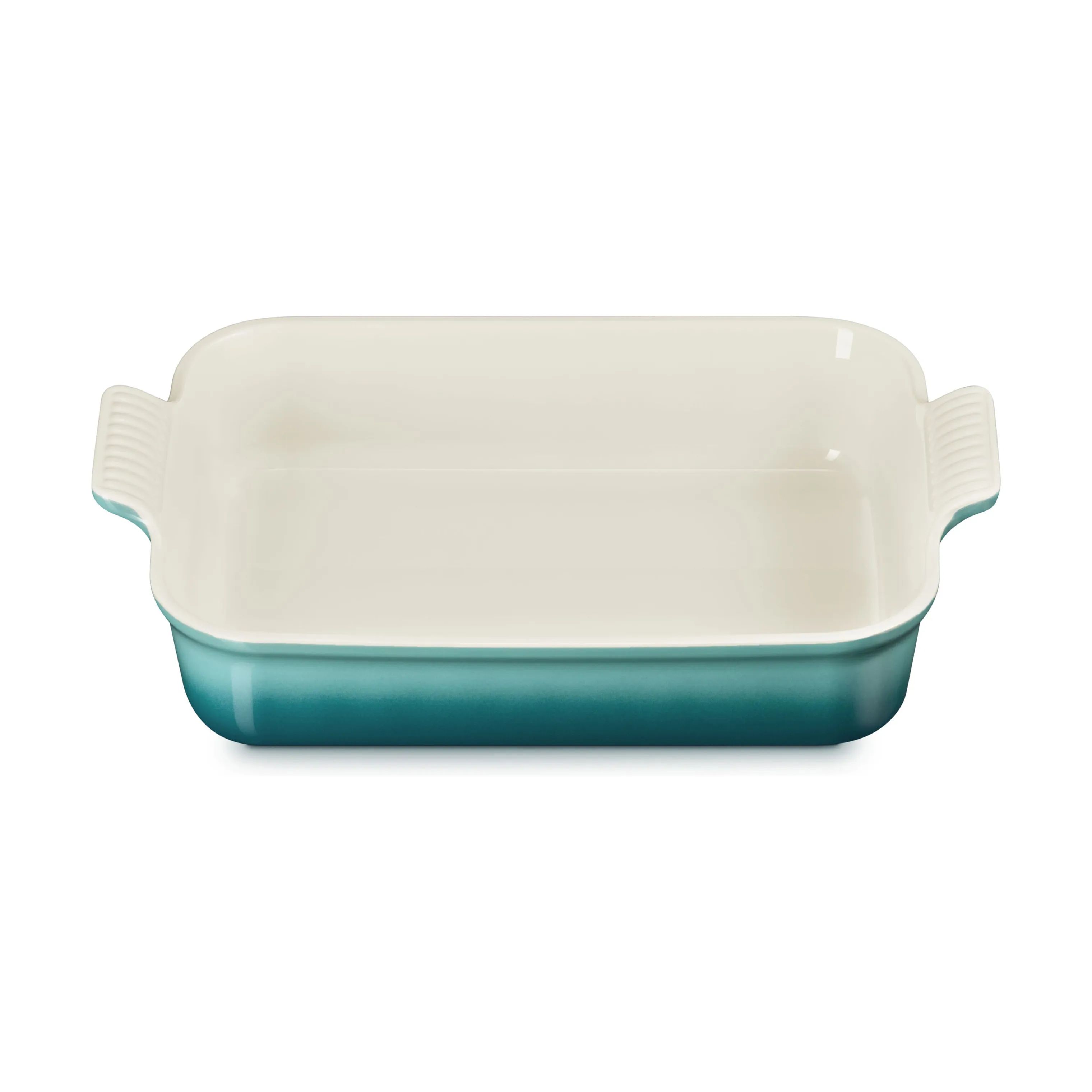 Le Creuset Ovnfaste fade Signature Heritage Ovnfast Fad i Bleu Riviera, B25 x L38,25 cm, 4