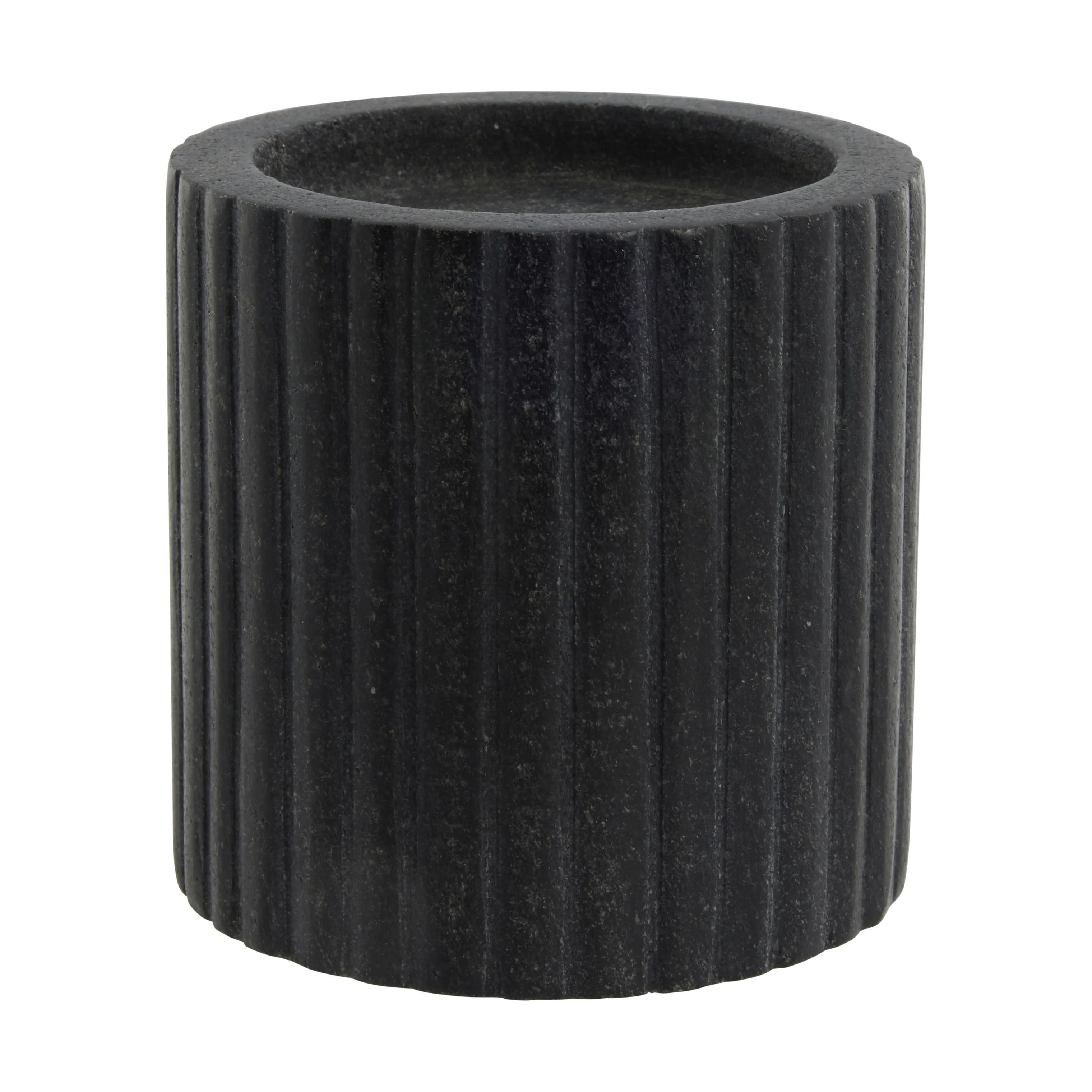 Lene Bjerre Bloklysestage Eliana Bloklysestage i sort, 10 cm, 1