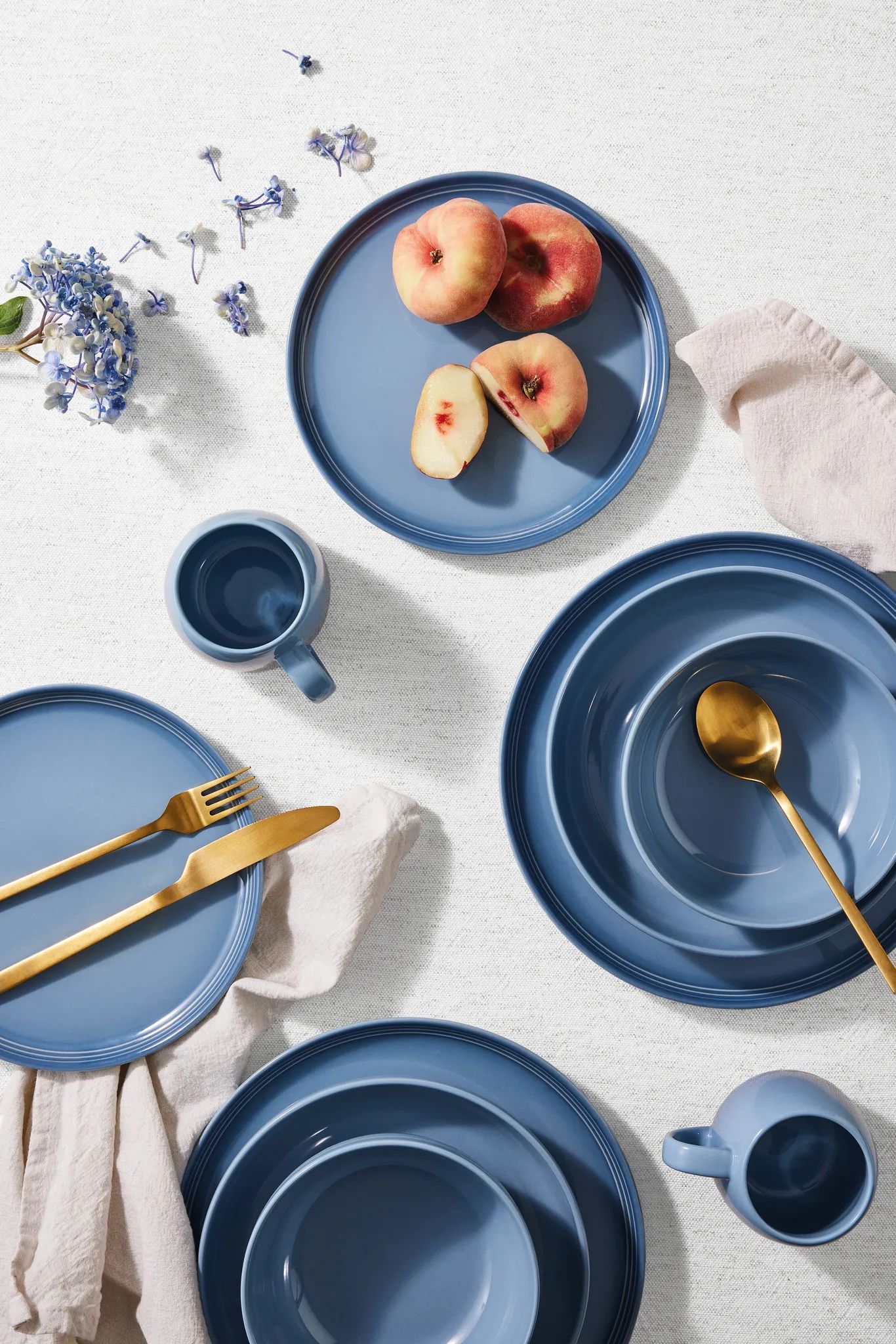 Le Creuset Pastatallerkener Coupe Collection Coupe Pastatallerken i Chambray, 2