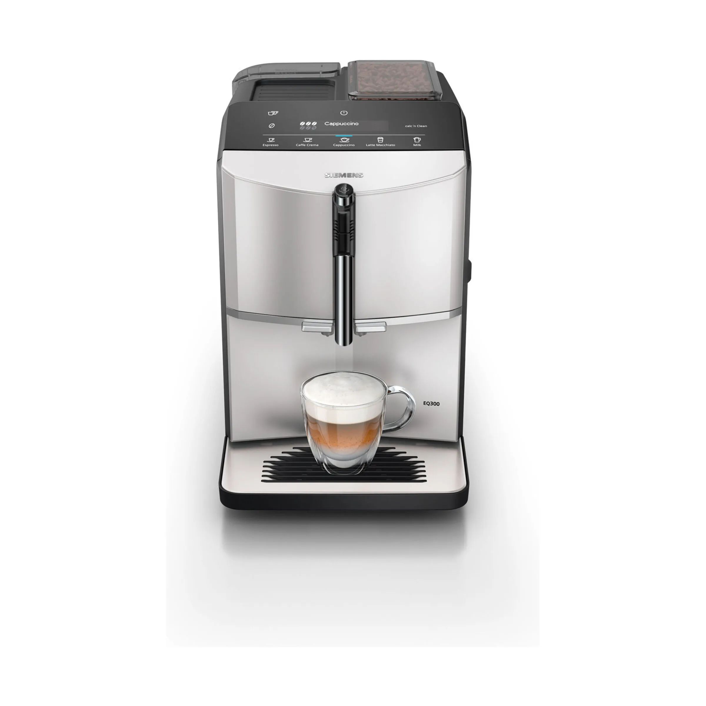 Siemens Espressomaskiner EQ300 Espressomaskine TF303E01 i Sølv, 1