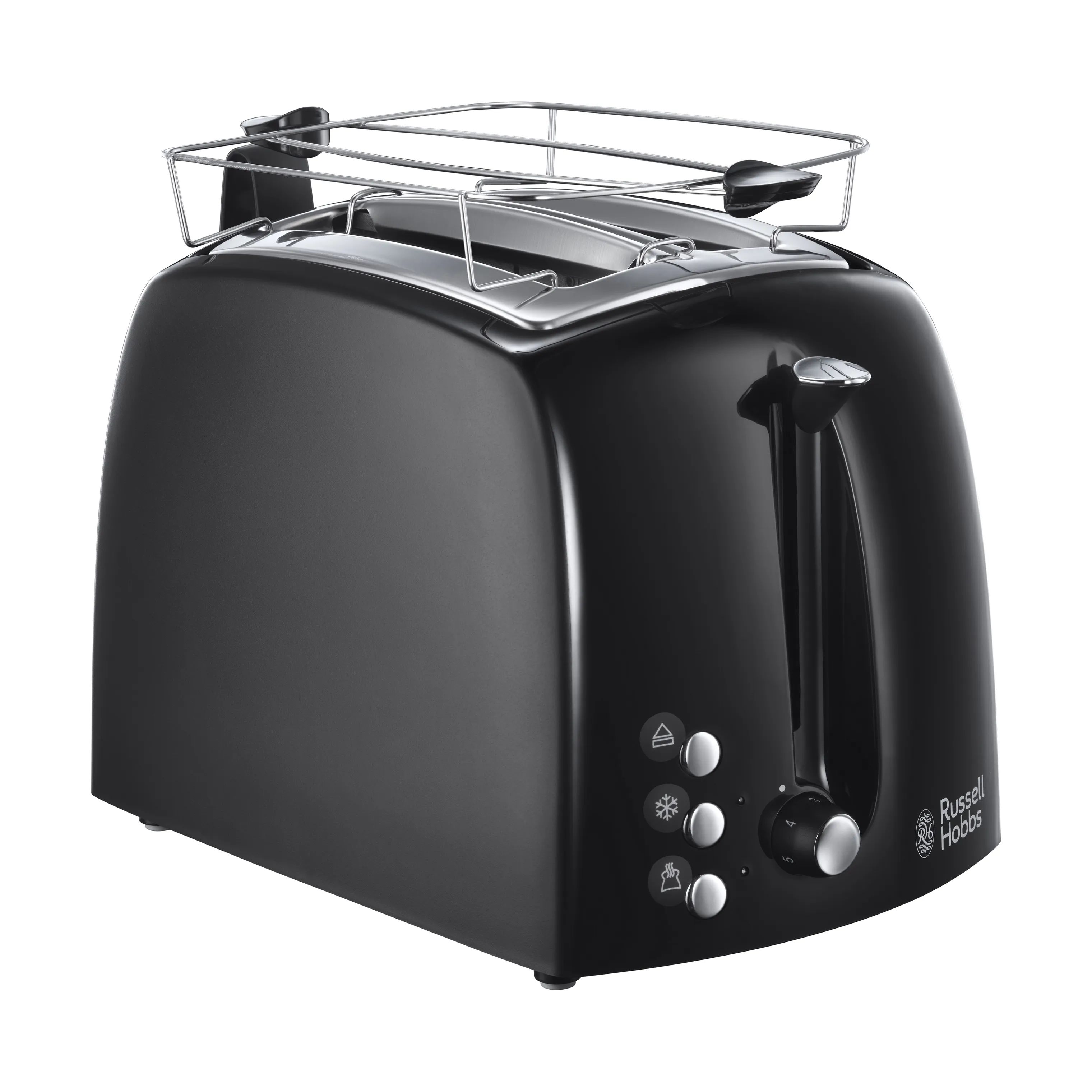 Russell Hobbs Brødristere Textures Plus+ Textures Plus Brødrister i Sort, 1