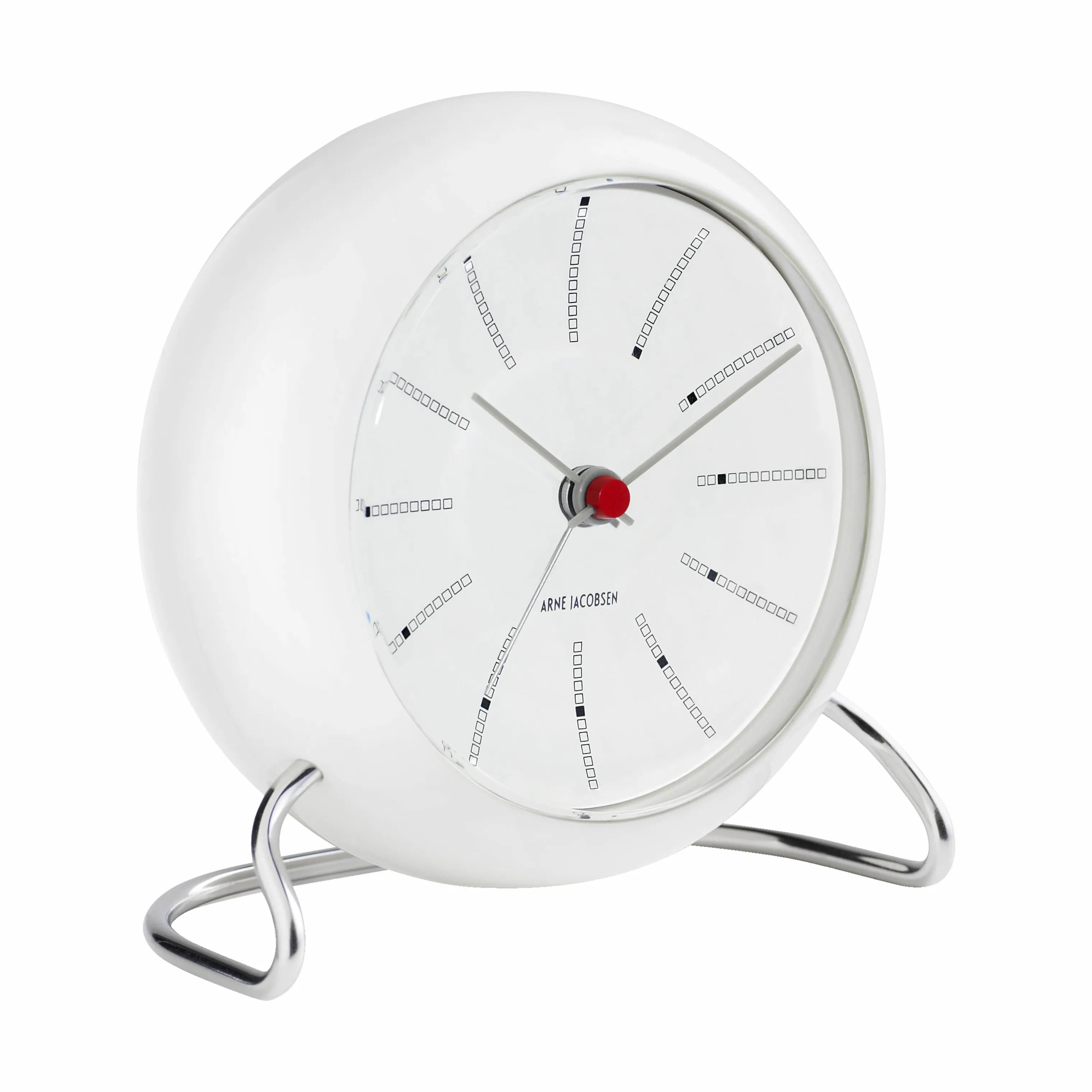 Arne Jacobsen Bordure Bankers Clock Bordur i Hvid, 3
