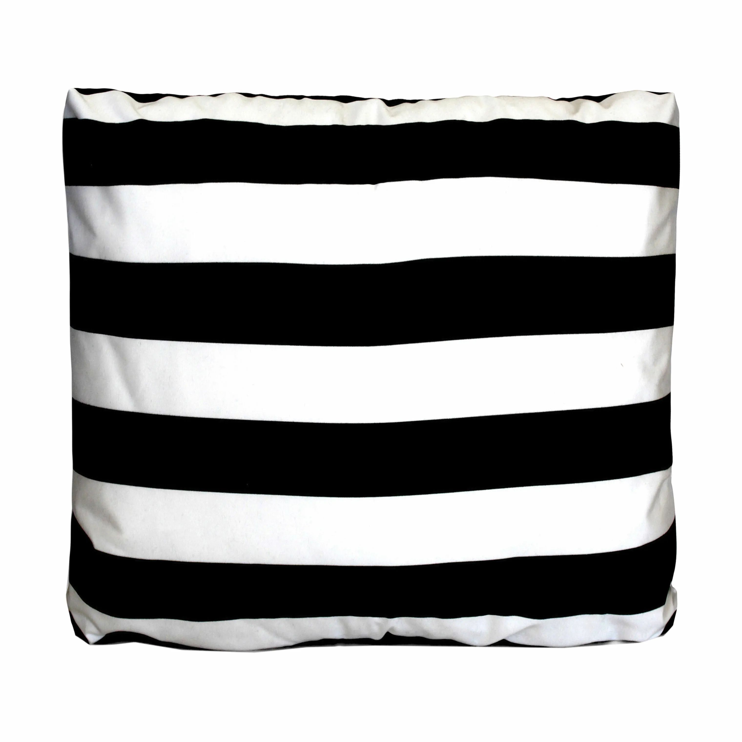 TRIMM Copenhagen Havehynder Square Pude i Graphite/hvid, B45 x L45 cm, 1