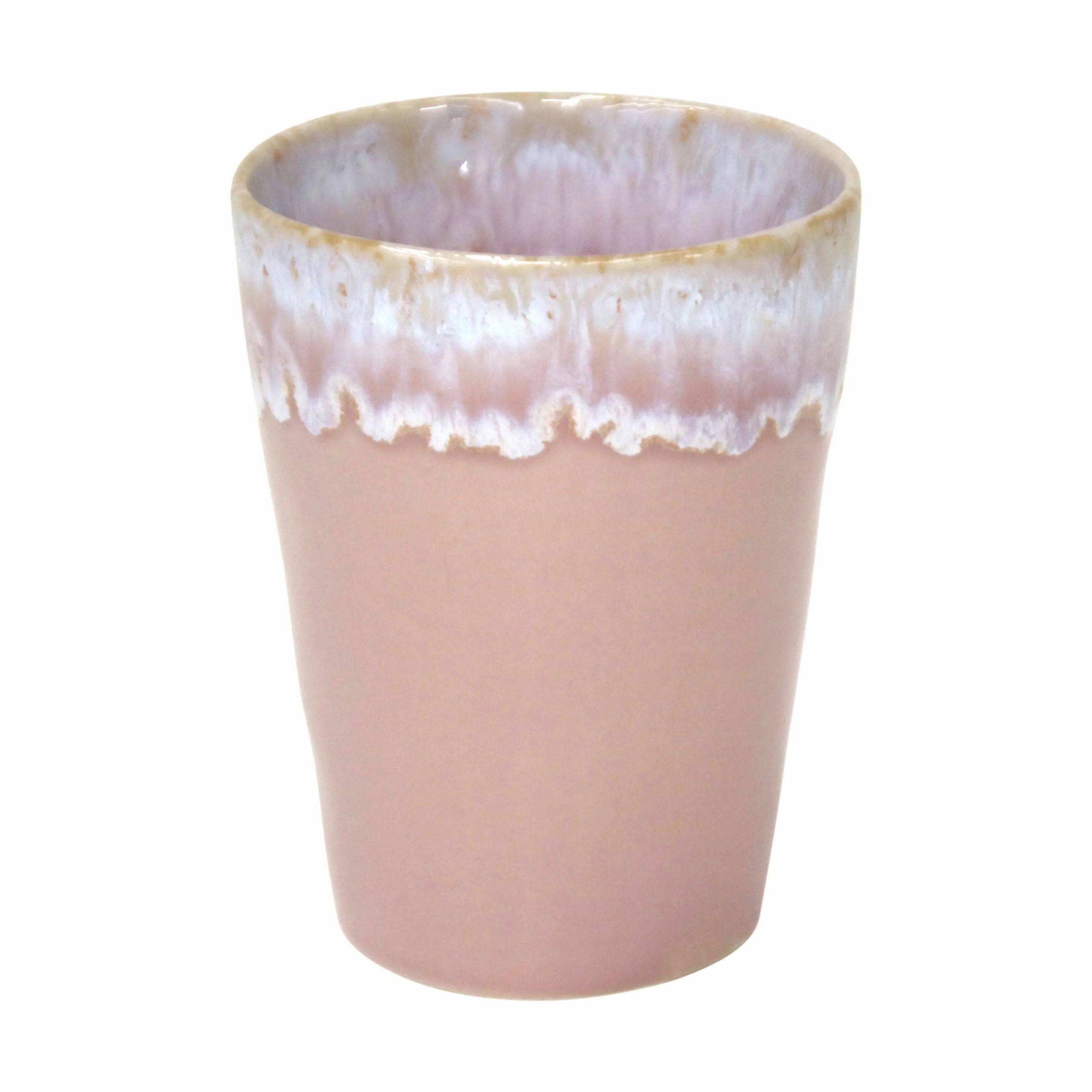 Costa Nova Krus og kopper uden hank Gres Krus i Rosa, 38 cl, 1
