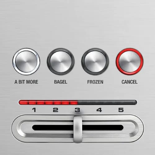 Sage Brødristere The "A bit more" Toaster i Steel, 2