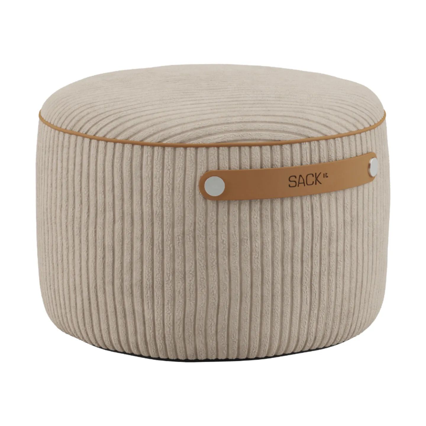 SACKit Puffer Puf i Corduroy Beige, 1