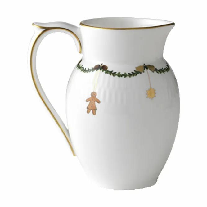 Royal Copenhagen Serveringskander Stjerne Riflet Jul Kande i 39 cl, 3