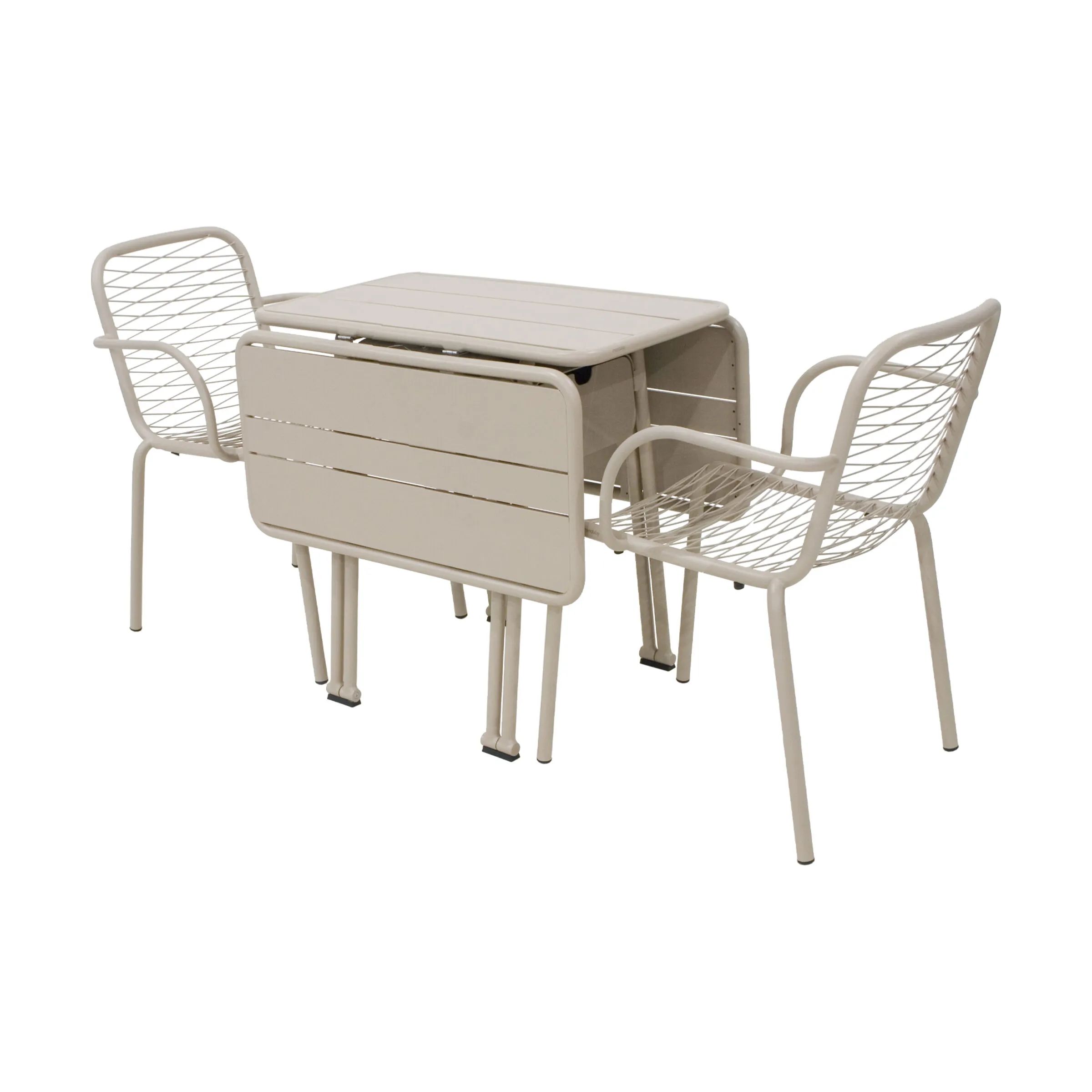 Mandalay Havemøbelsæt Ivy Wire Havesæt - 3 dele i taupe, 2