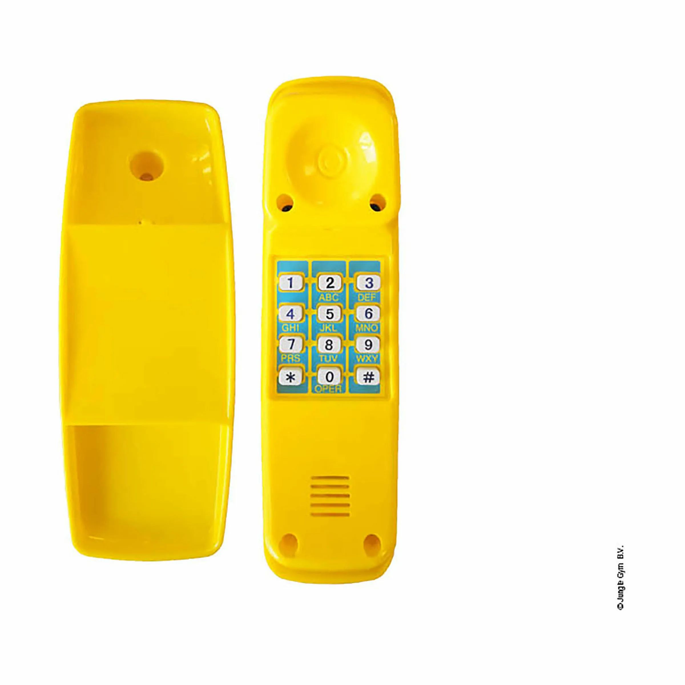 Jungle Gym Legetårne Telefon i Gul, 1