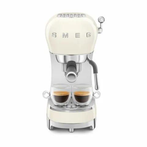 Smeg Espressomaskiner 50's Style Espressomaskine i creme, 1