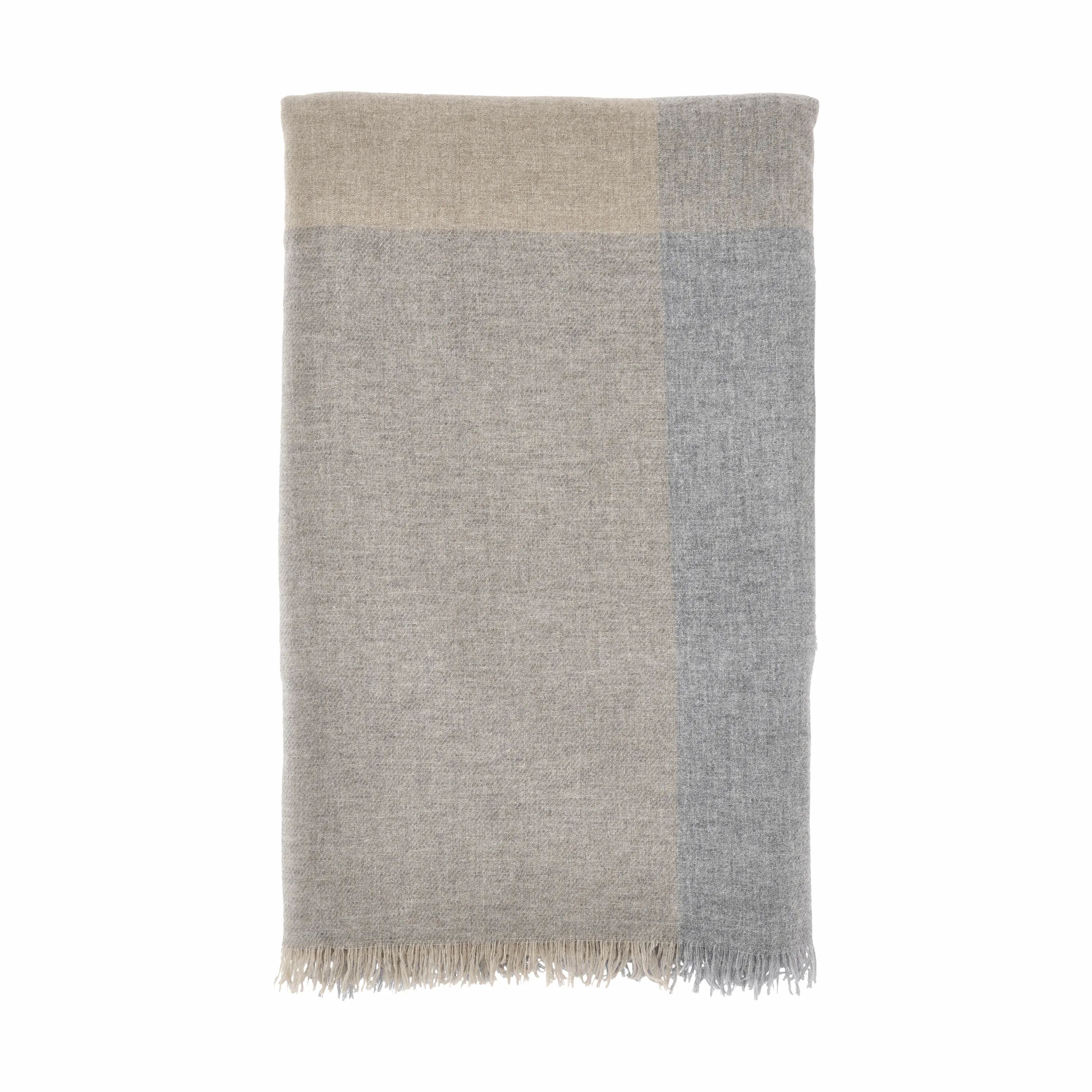 Södahl Plaider Merino Plaid i Grå, 1