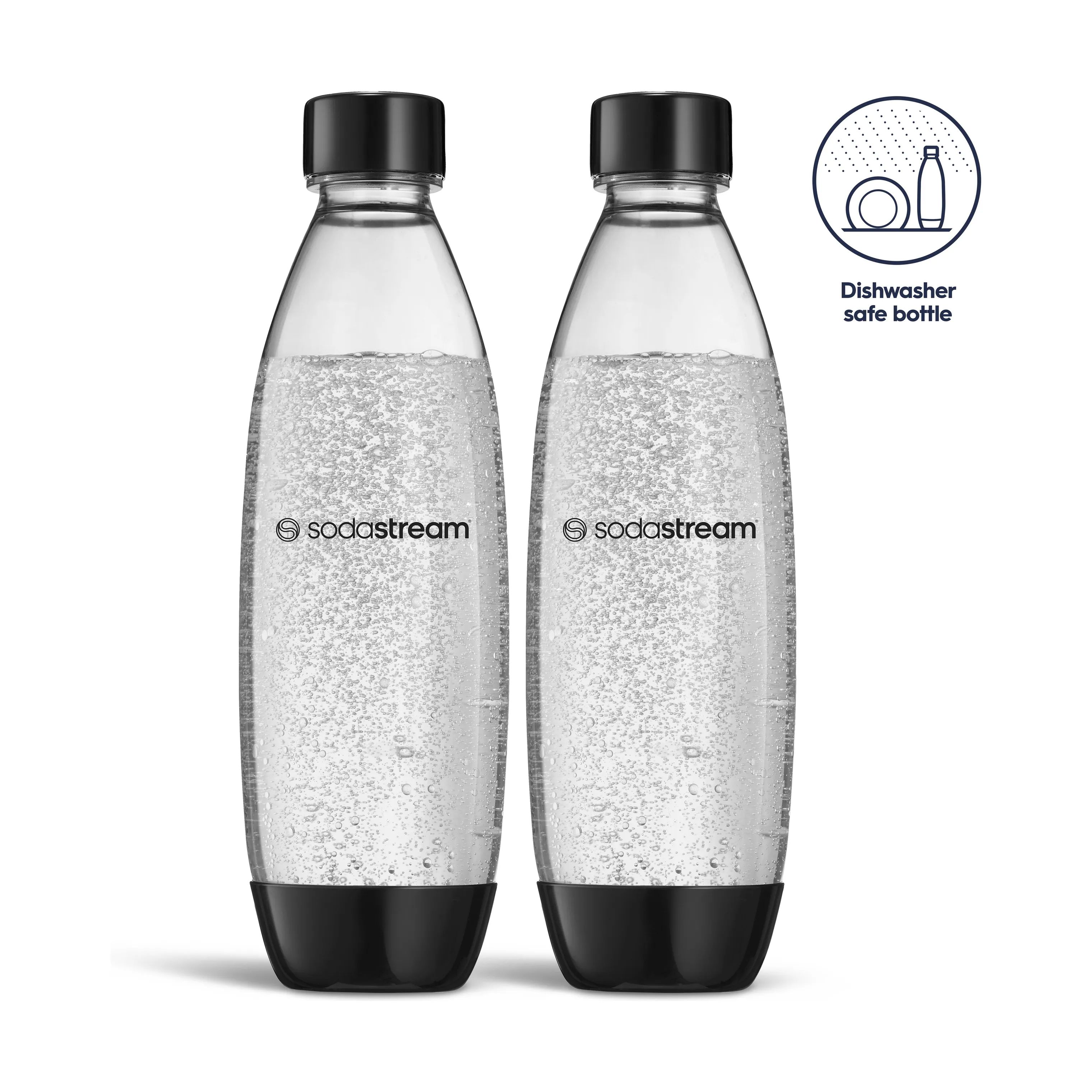 SodaStream Flasker til sodavandsmaskine Twin Flasker - 2 stk. i Klar, 1