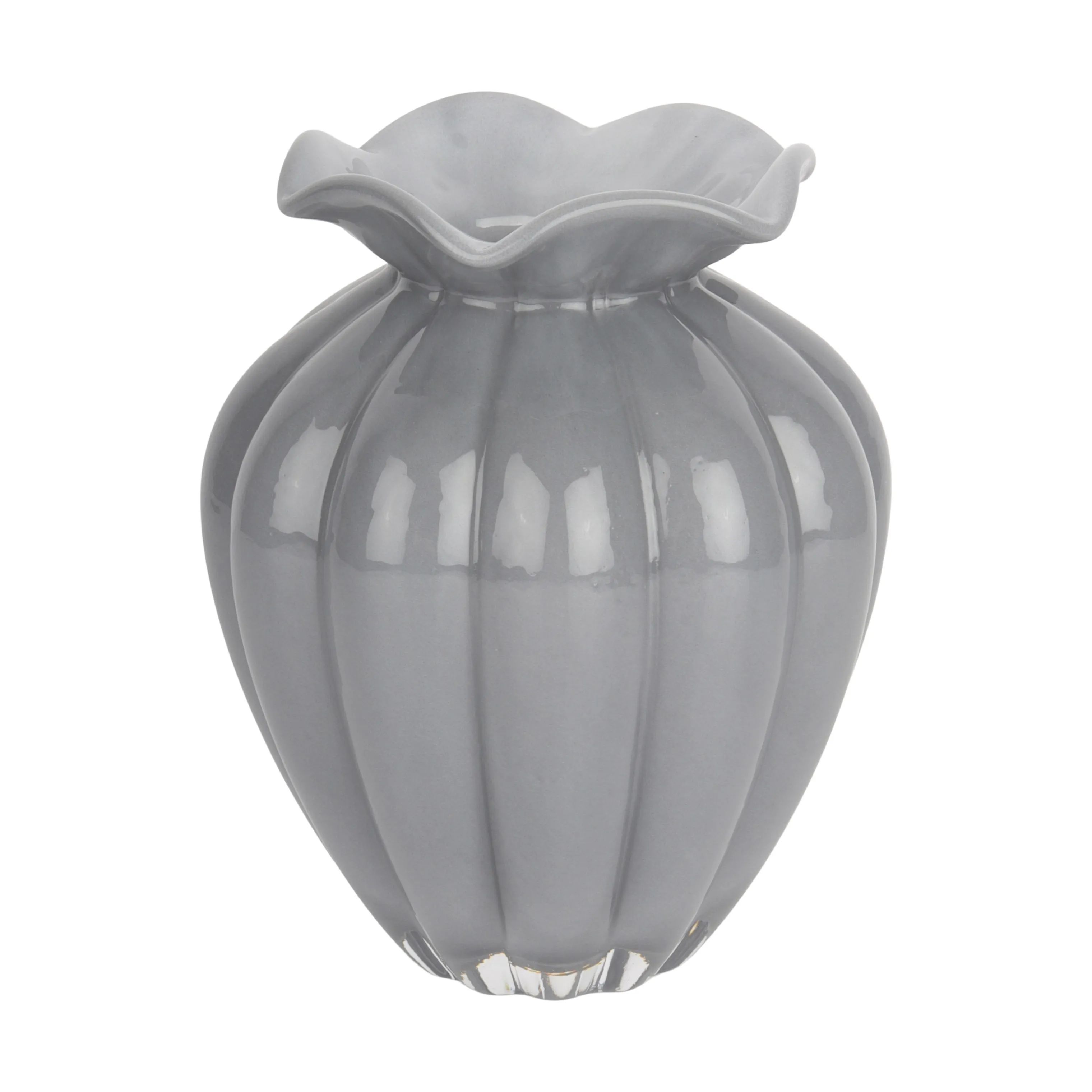 CASA Living Vaser Vase i Lysegrå/opal, 1