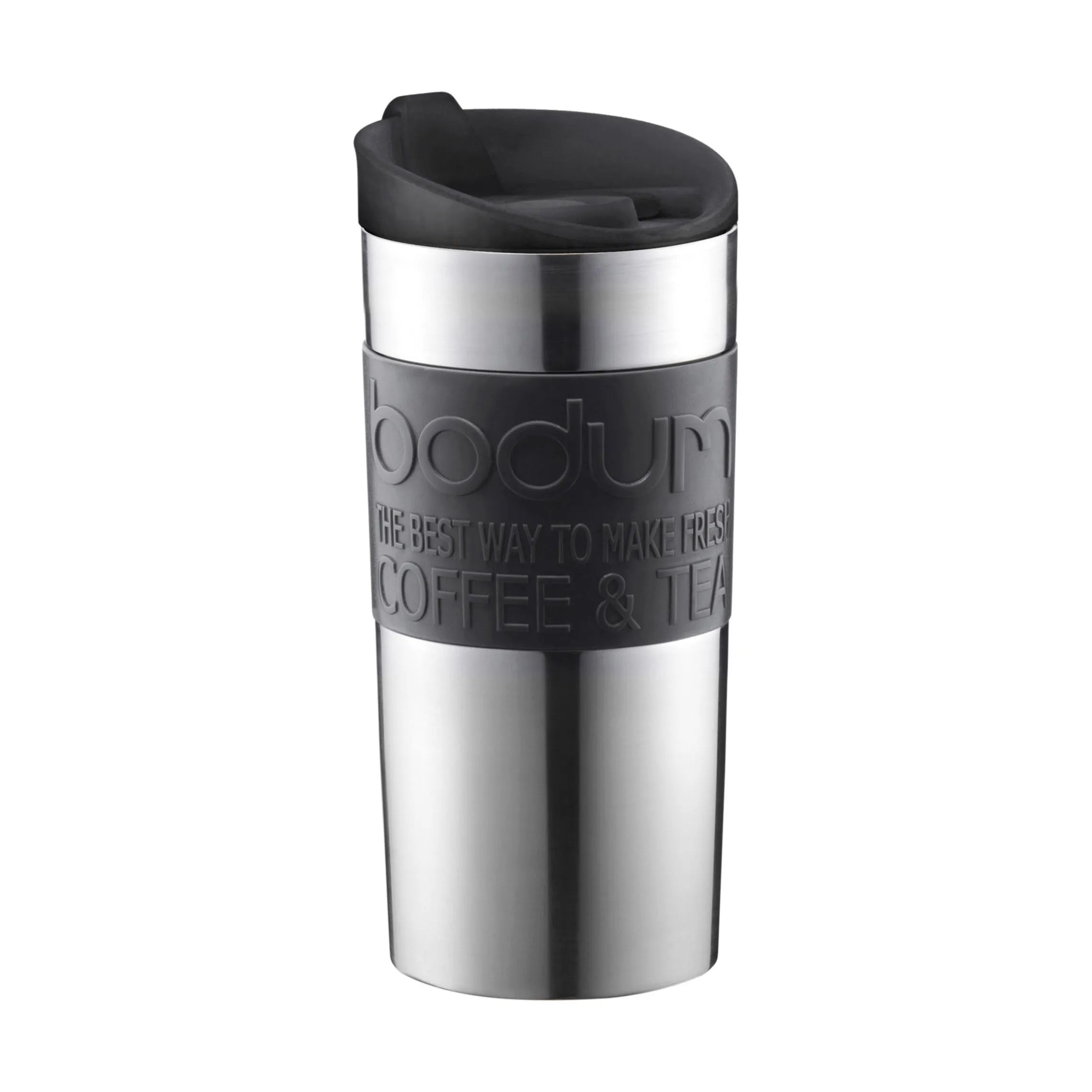 Bodum To go kopper Travel Mug To Go Krus i Stål/sort, 1