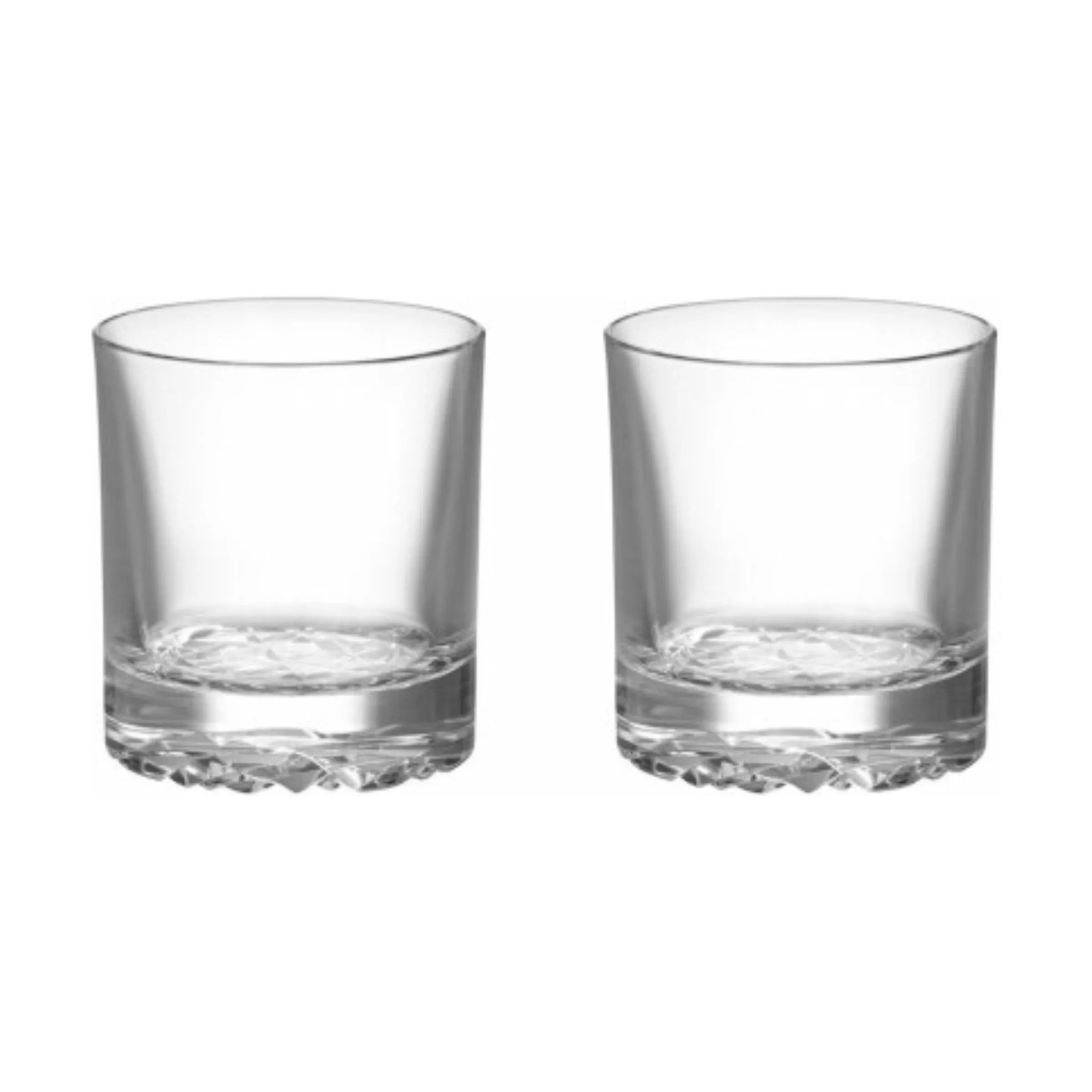 Orrefors Lowball glas Carat Double Old Fashioned Glas - 2 stk i klar, 1