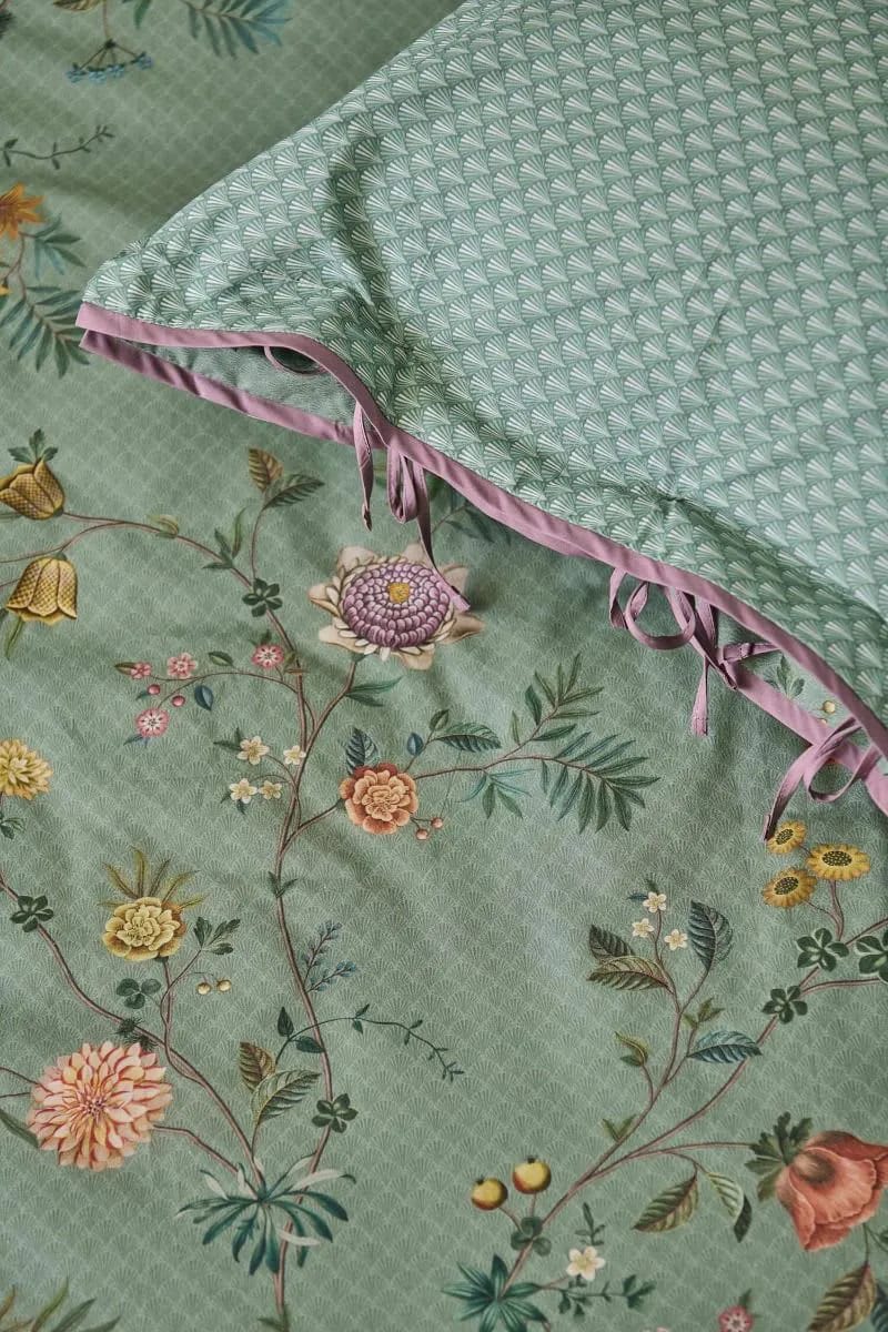 PIP Studio Sengetøj La Dolce Vita Sengetøj i Green, B140 x L200 cm, 2