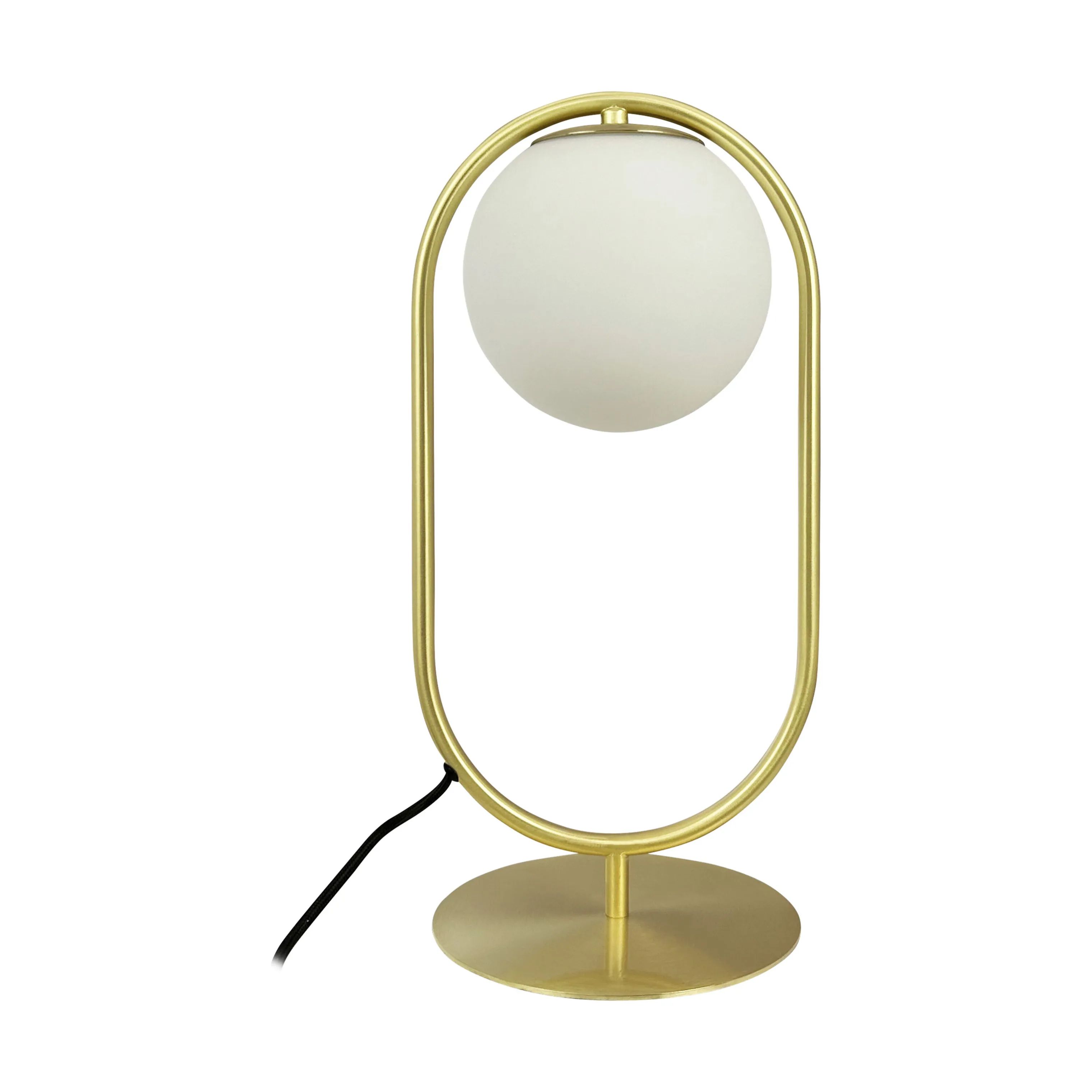 Dyberg Larsen Bordlamper French collection Reims Bordlampe i Opal/messing, 1