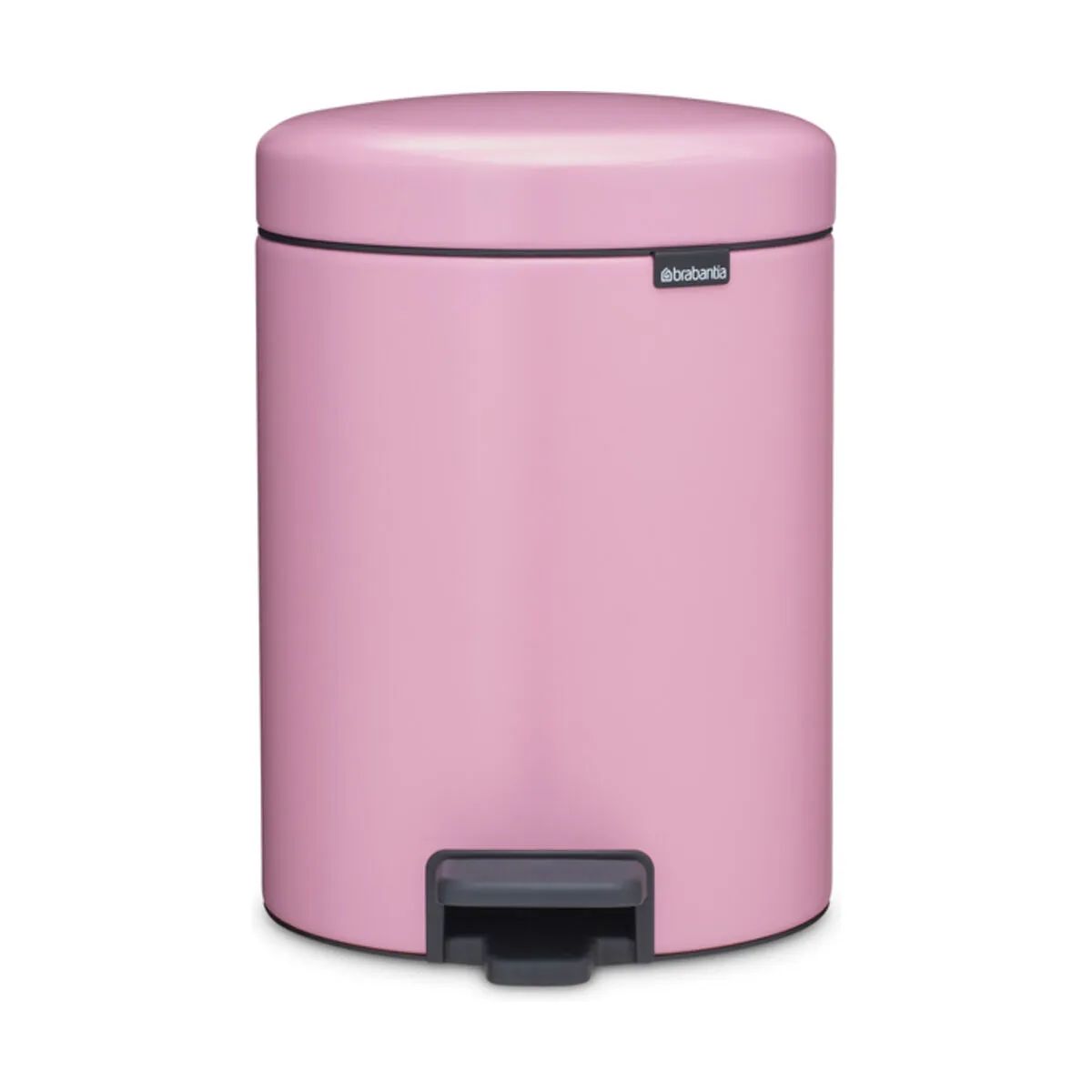 Brabantia Toiletspande NewIcon Pedalspand i Lilac Pink, 5 L, 1
