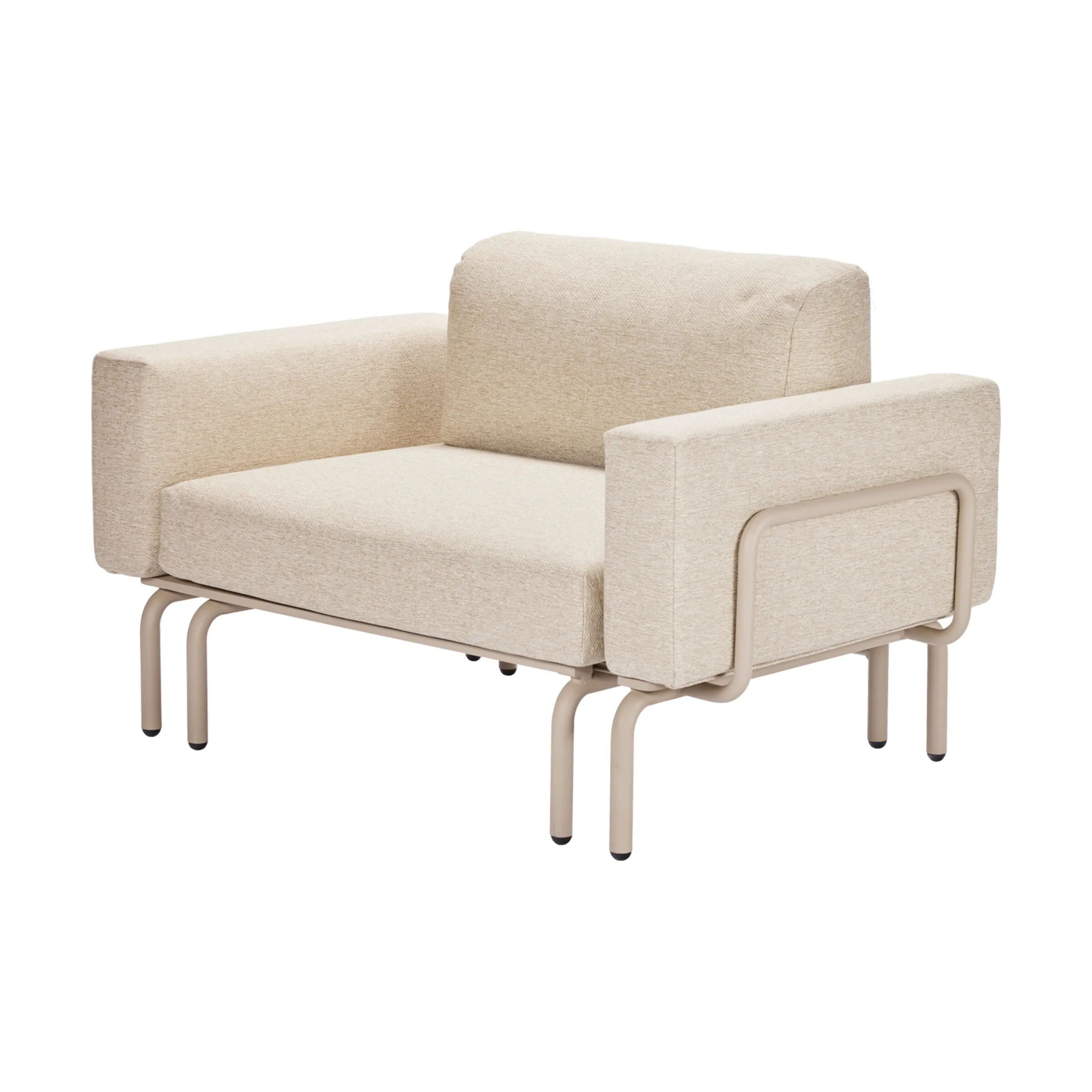 Mandalay Loungestole Ivy Loungestol i Taupe, 1