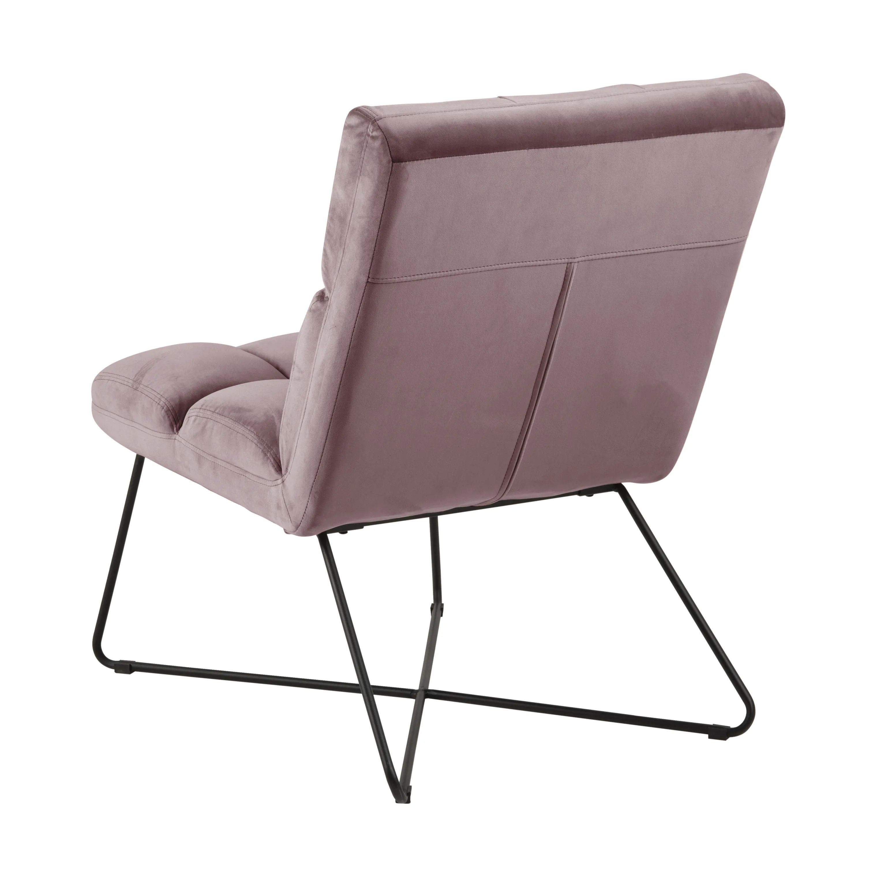 CASA Living Lænestole Alba Loungestol i Dusty rose, 5