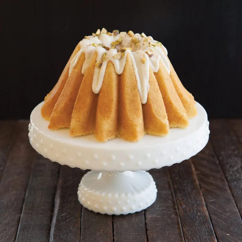 Nordic Ware Øvrige bageforme Lotus Bundt® Kageform i Guldfarvet, 2