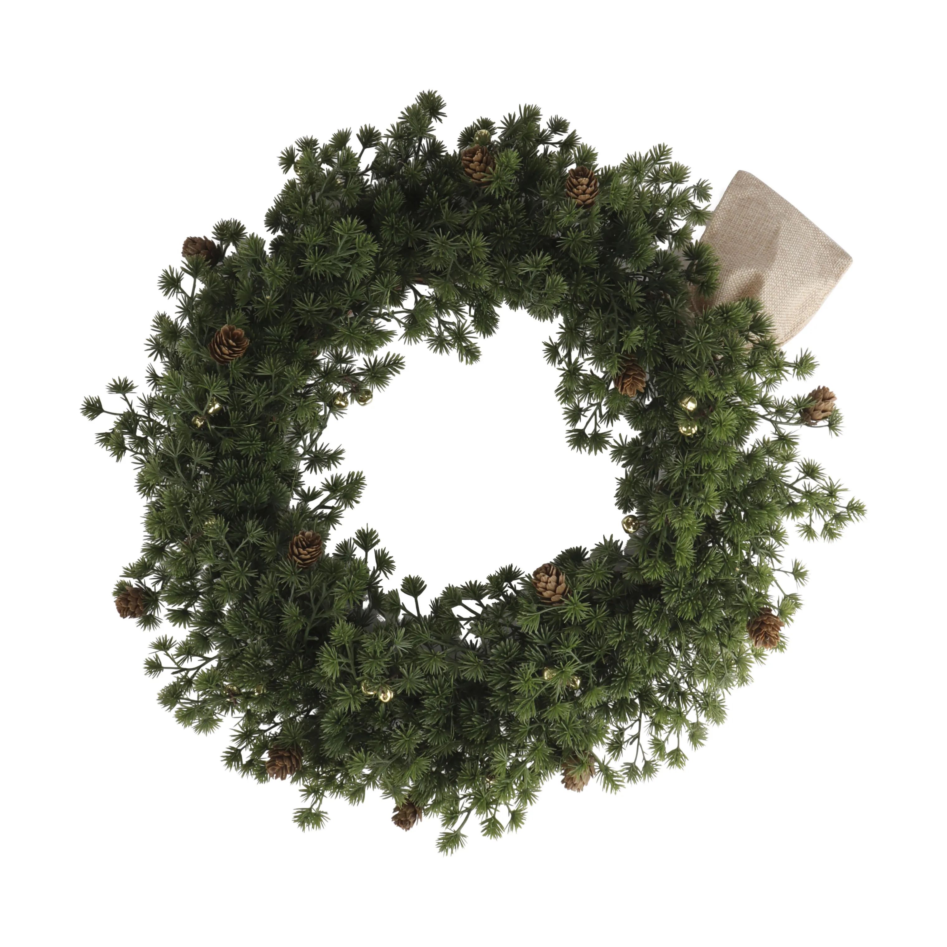 Casa Christmas Øvrigt julepynt Kunstig Krans i Grøn, 1