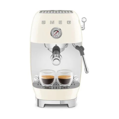 Smeg Espressomaskiner 50's style Espressomaskine i Creme, 2