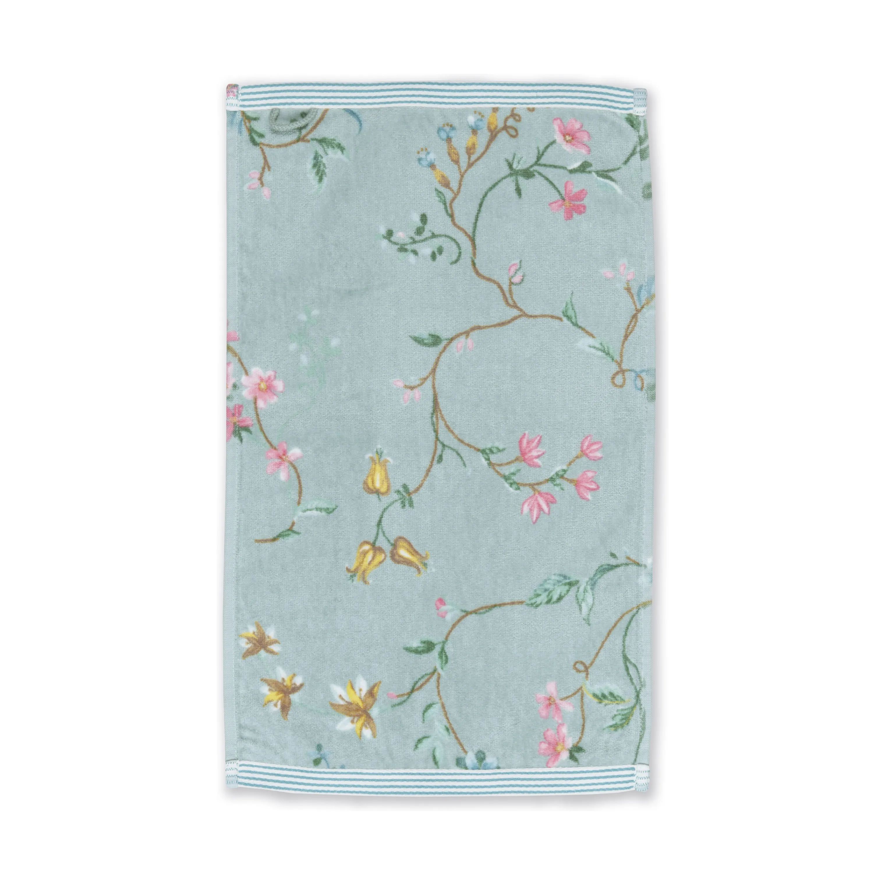 PIP Studio Håndklæder Les Fleurs Håndklæde i Blue , B30 x L50 cm, 1