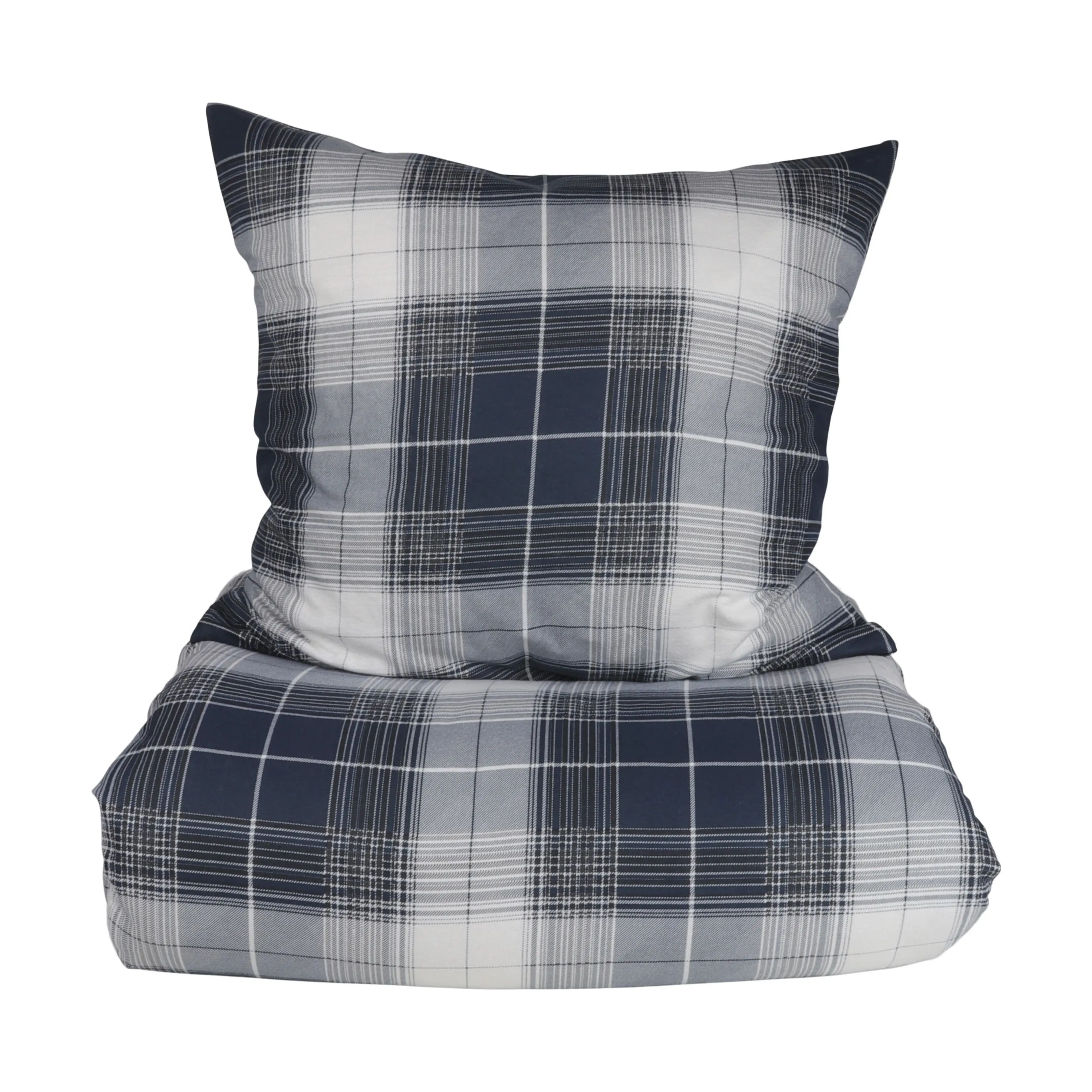 SKAGEN living Sengetøj Flonel Sengetøj i Blå, B140 x L200 cm, 1