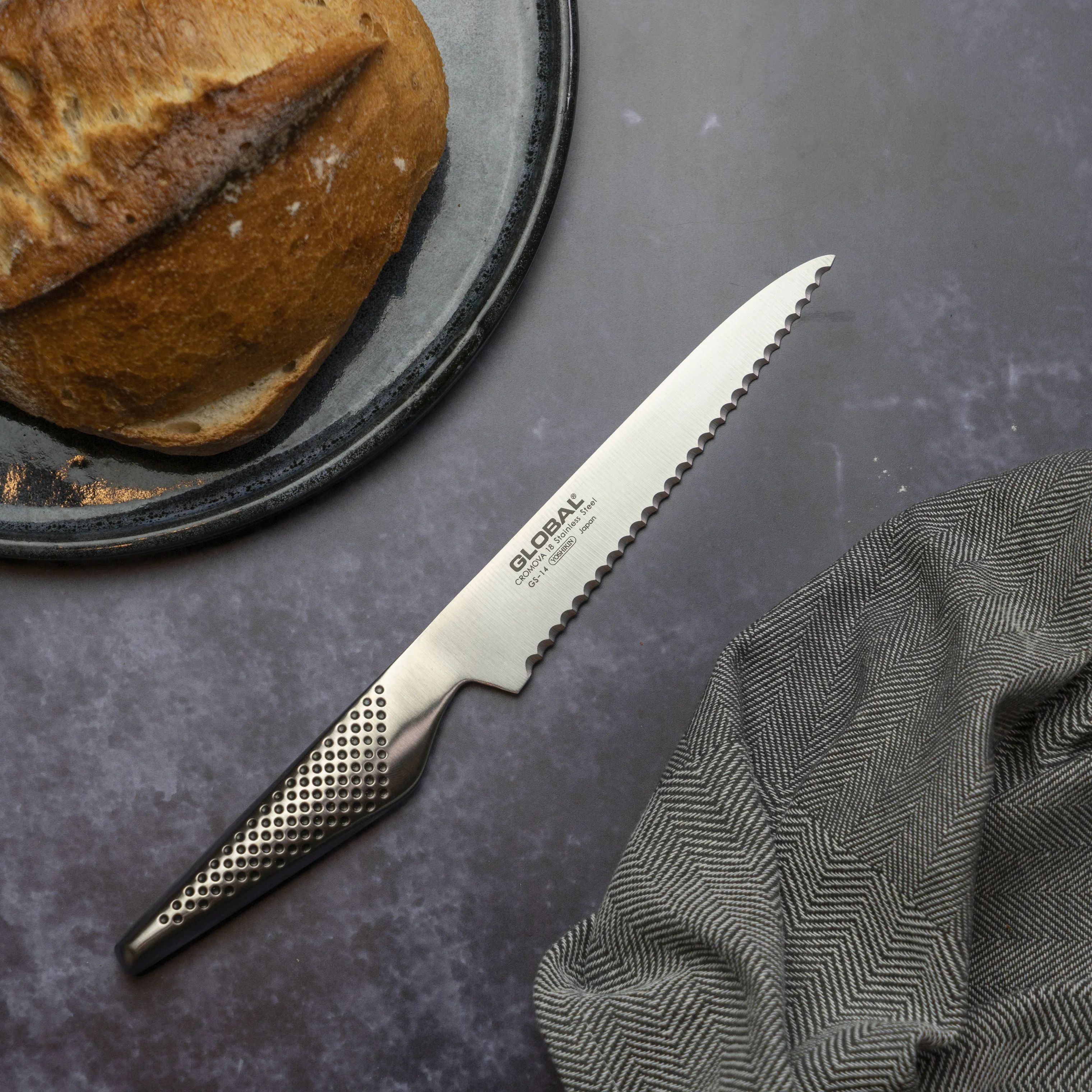 Global Universalknive Classic GS-14 Universalkniv i Sølvfarvet, 2