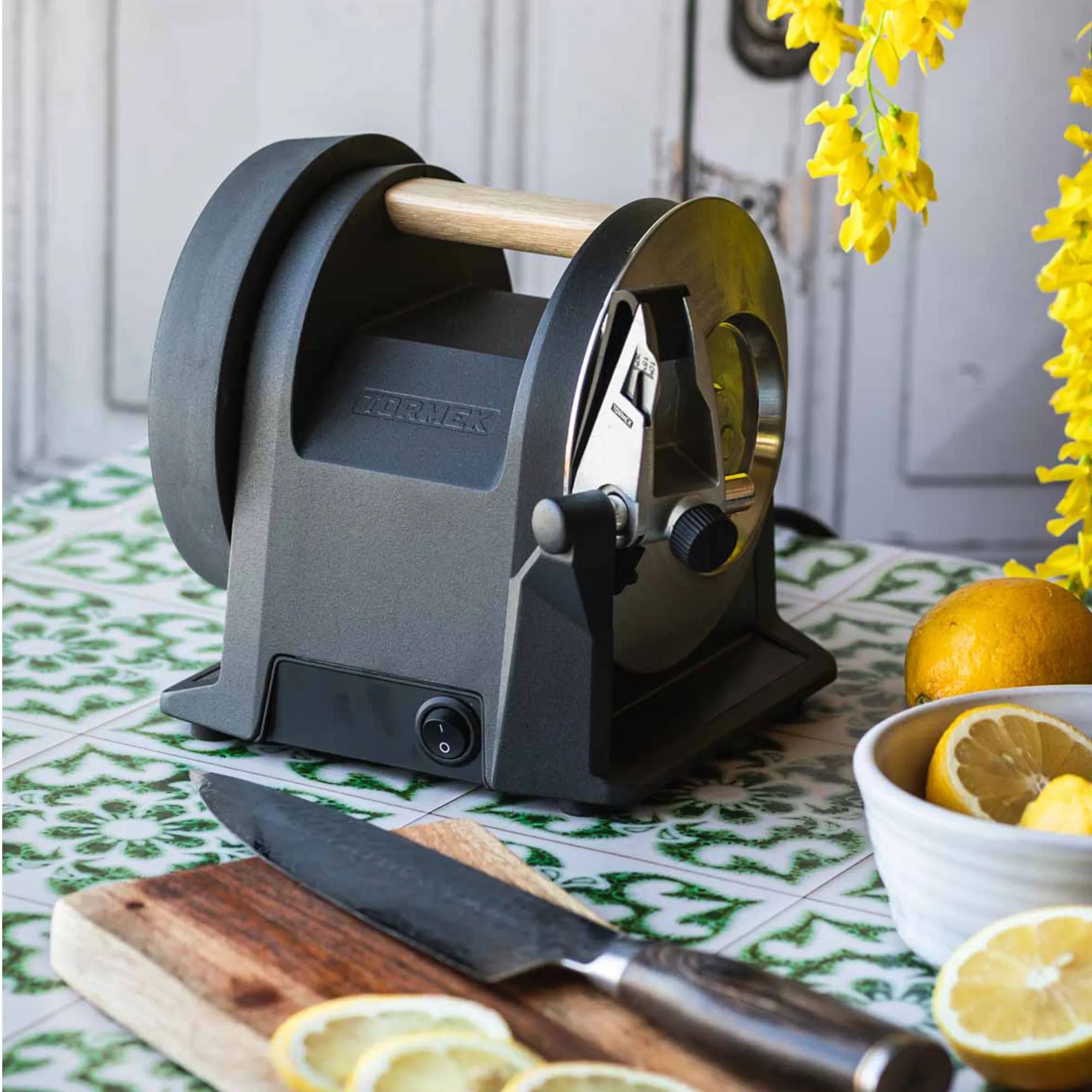 Tormek Knivslibere T-1 Elektrisk Knivsliber i Carbon Black, 9